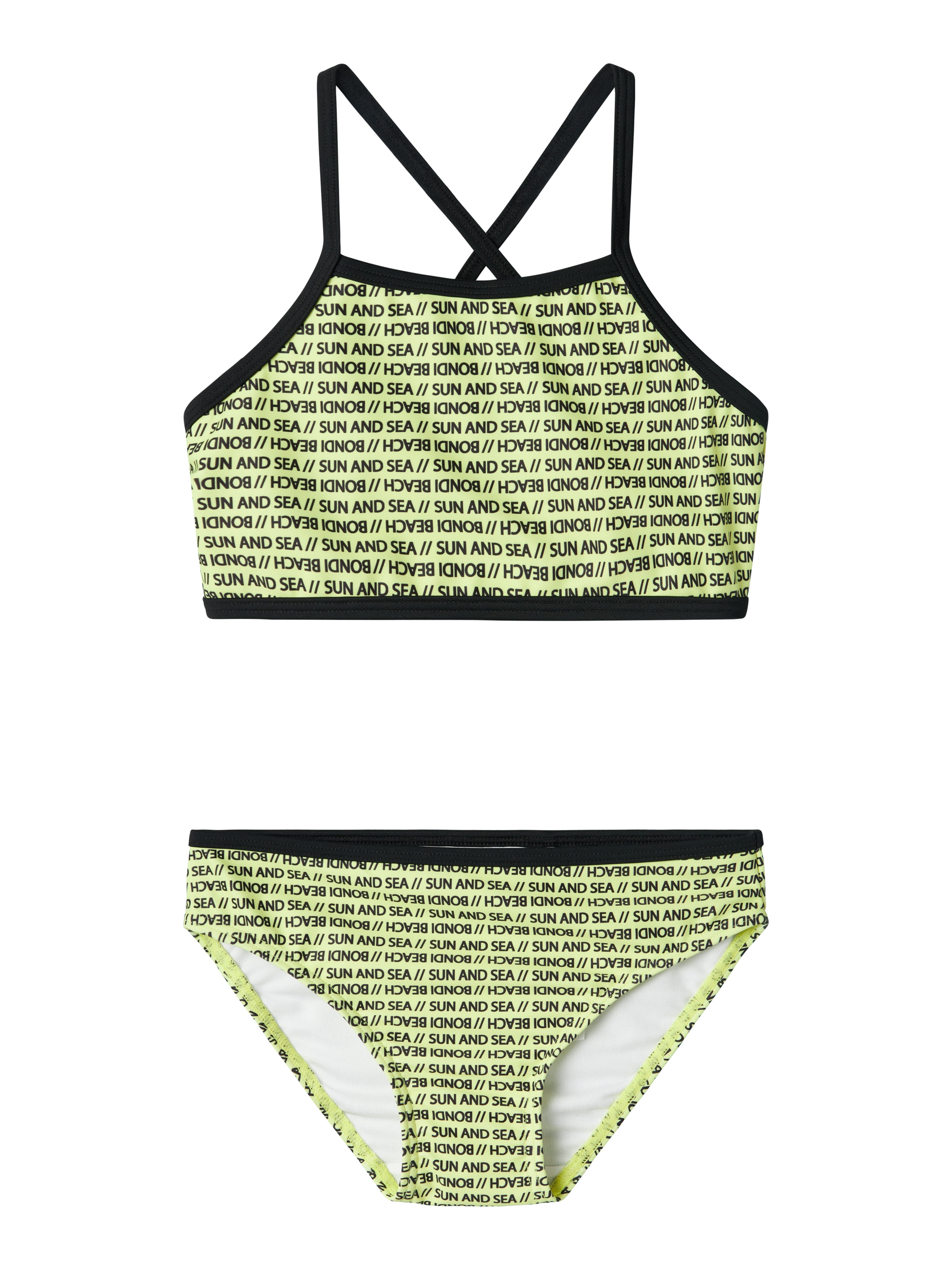Bikini Cruzado Letras Lima Kid