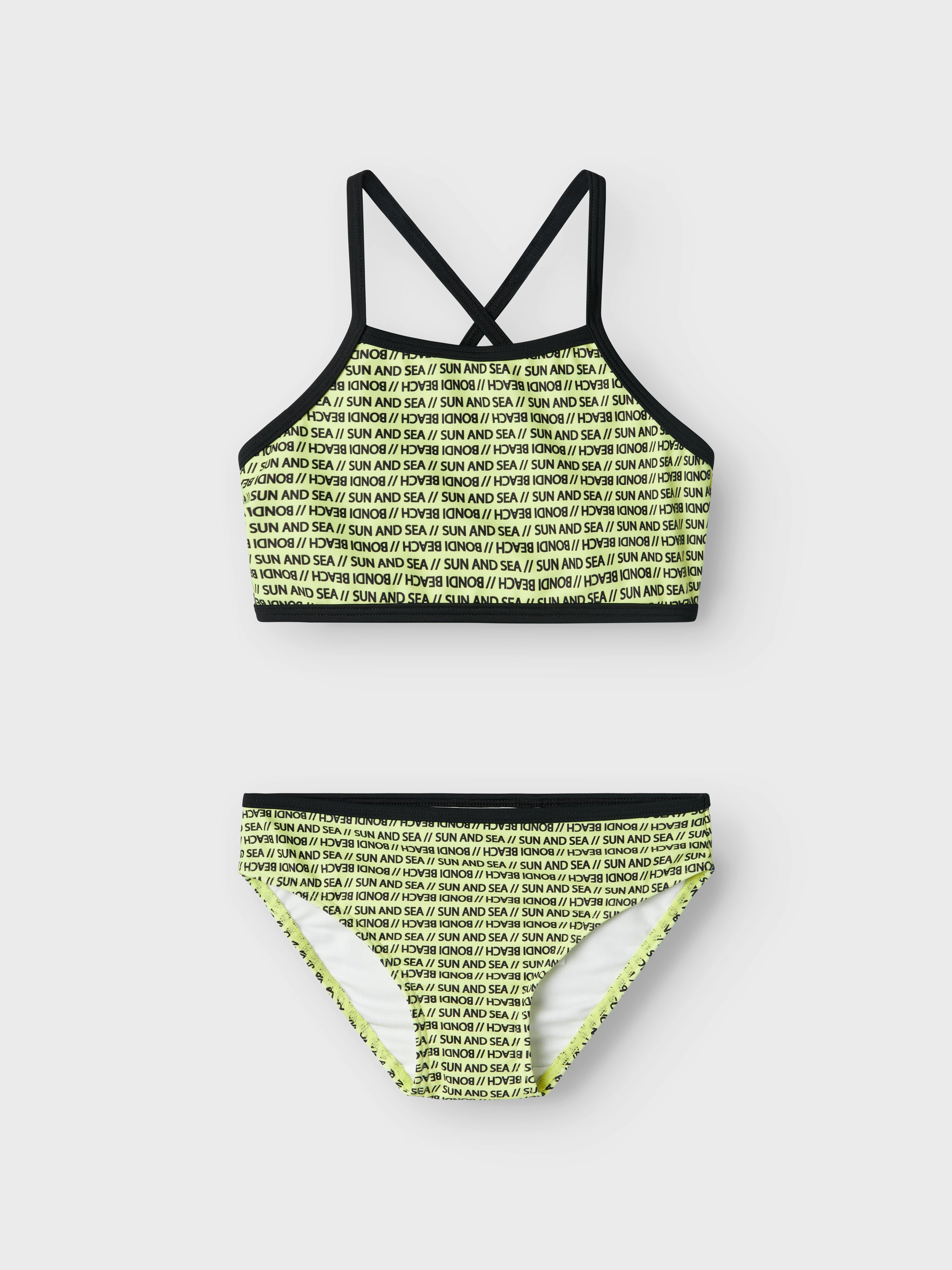 Bikini Cruzado Letras Lima Kid