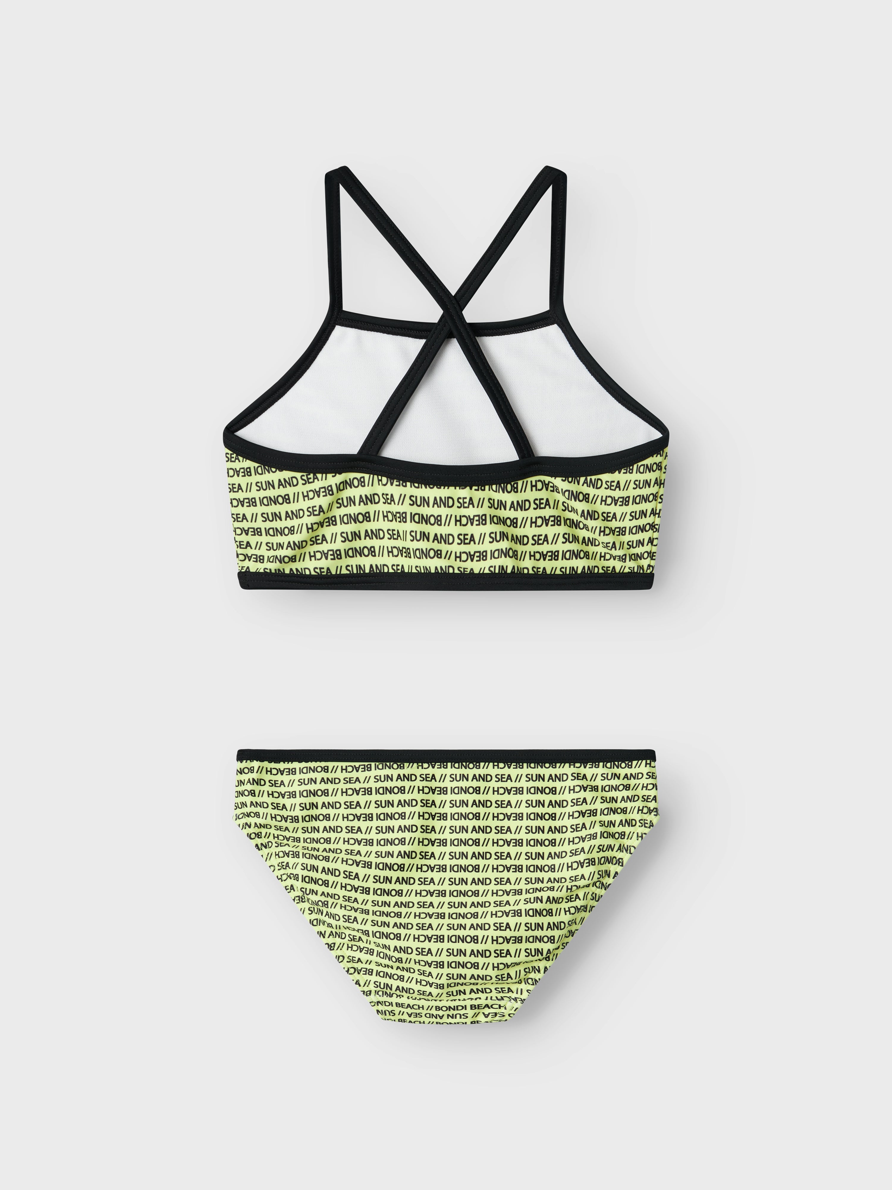 Bikini Cruzado Letras Lima Kid