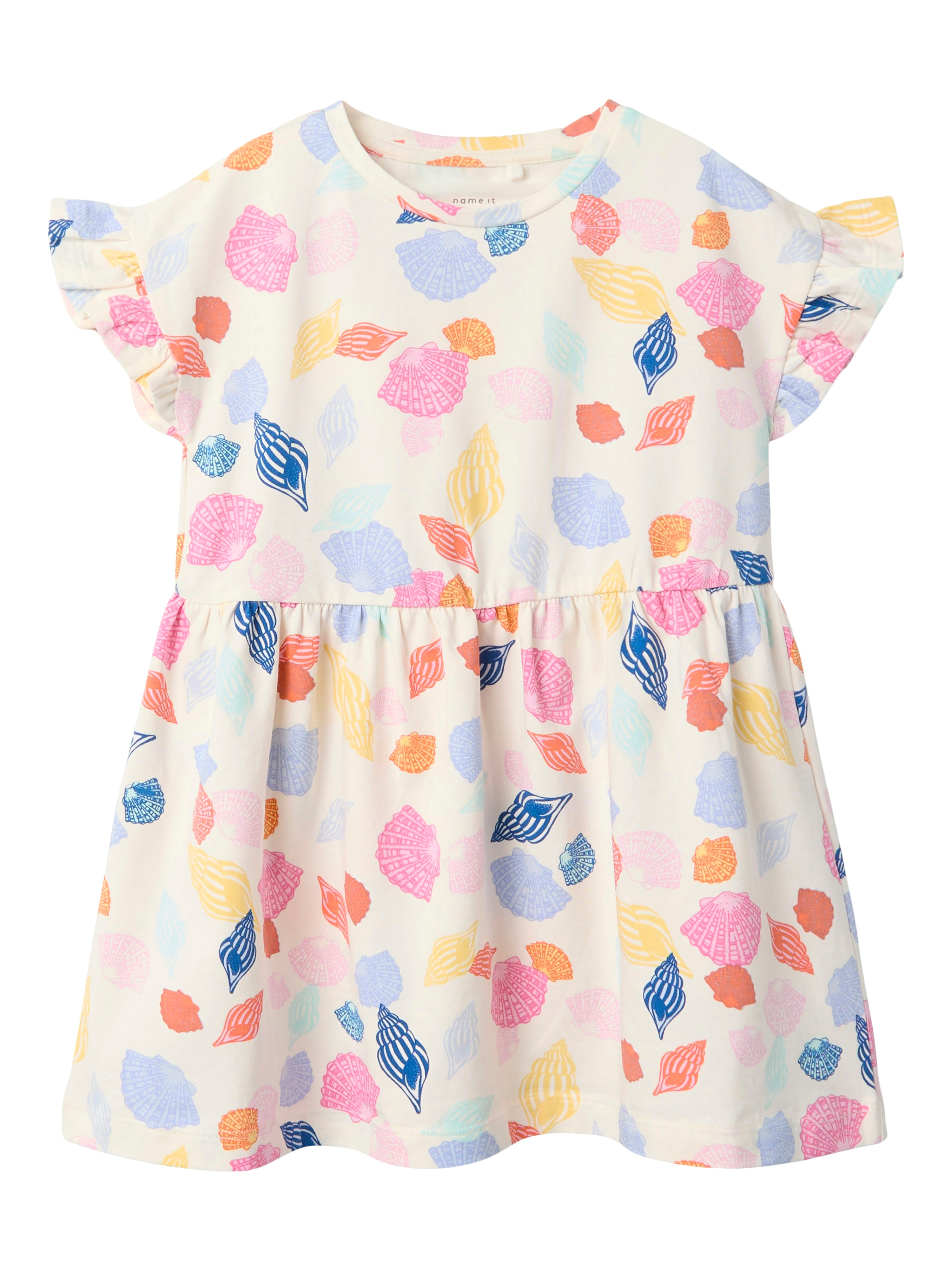 Vestido Joane Conchas Blanco Mini