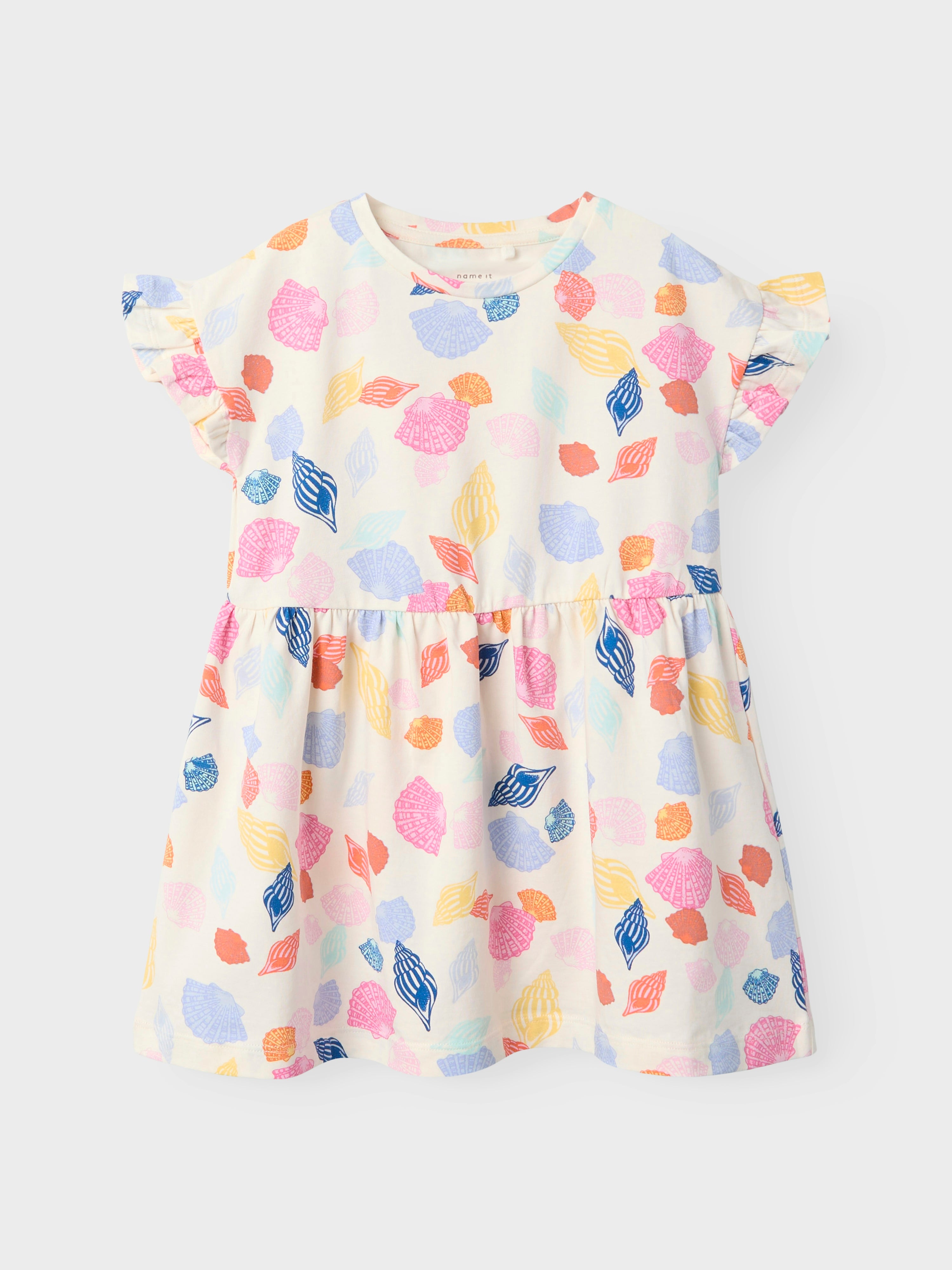 Vestido Joane Conchas Blanco Mini