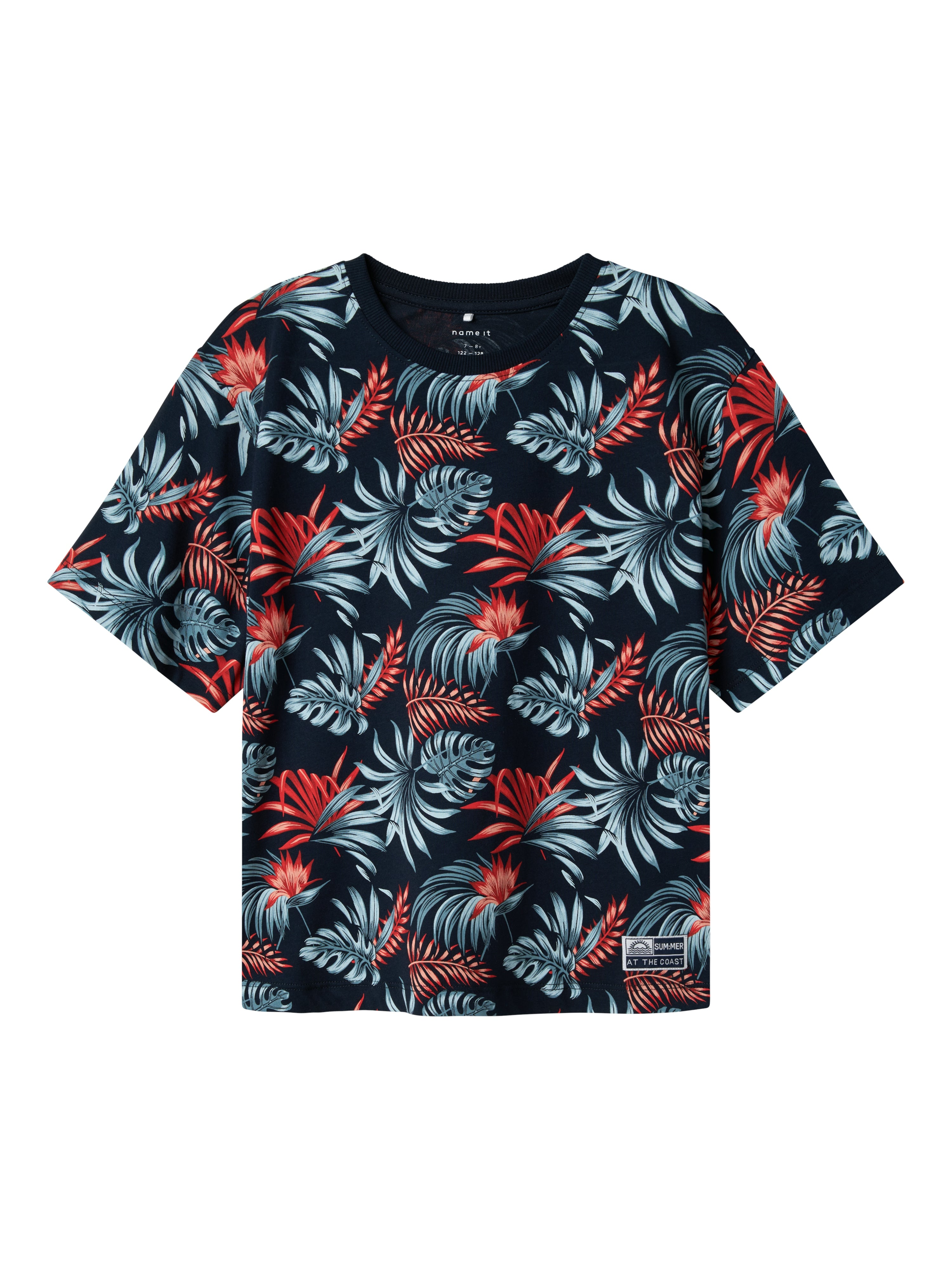 Camiseta Tropical Navy