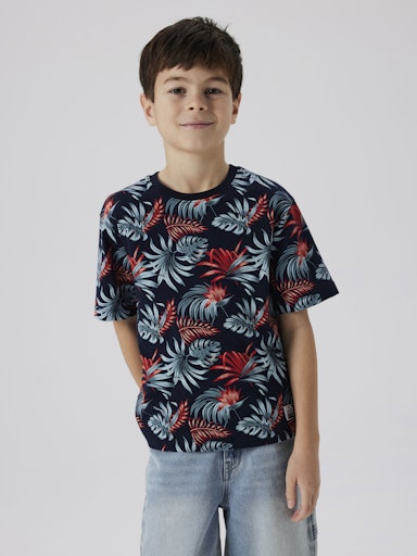 Camiseta Tropical Navy