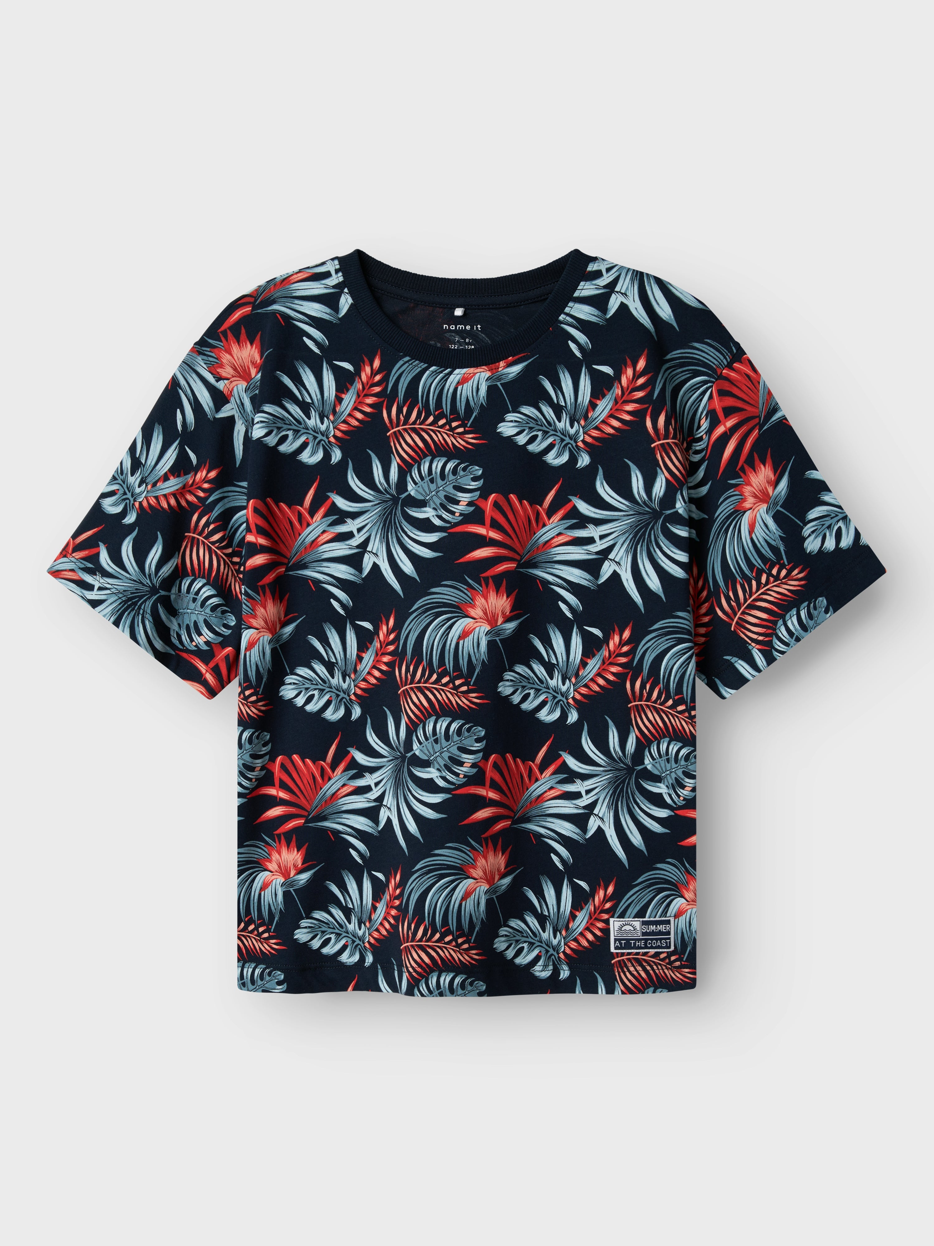 Camiseta Tropical Navy