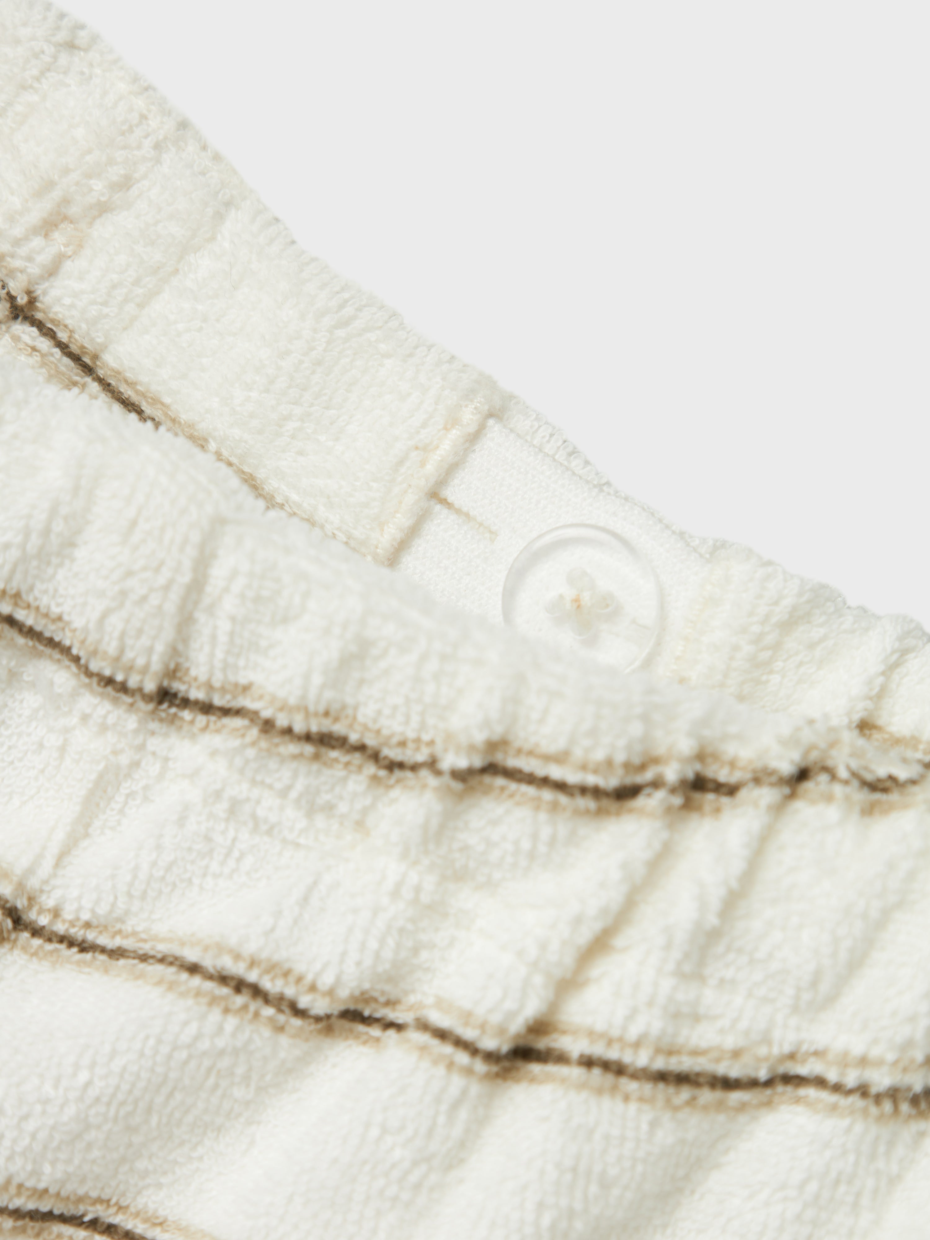 Short Rayas Blanco Bebé