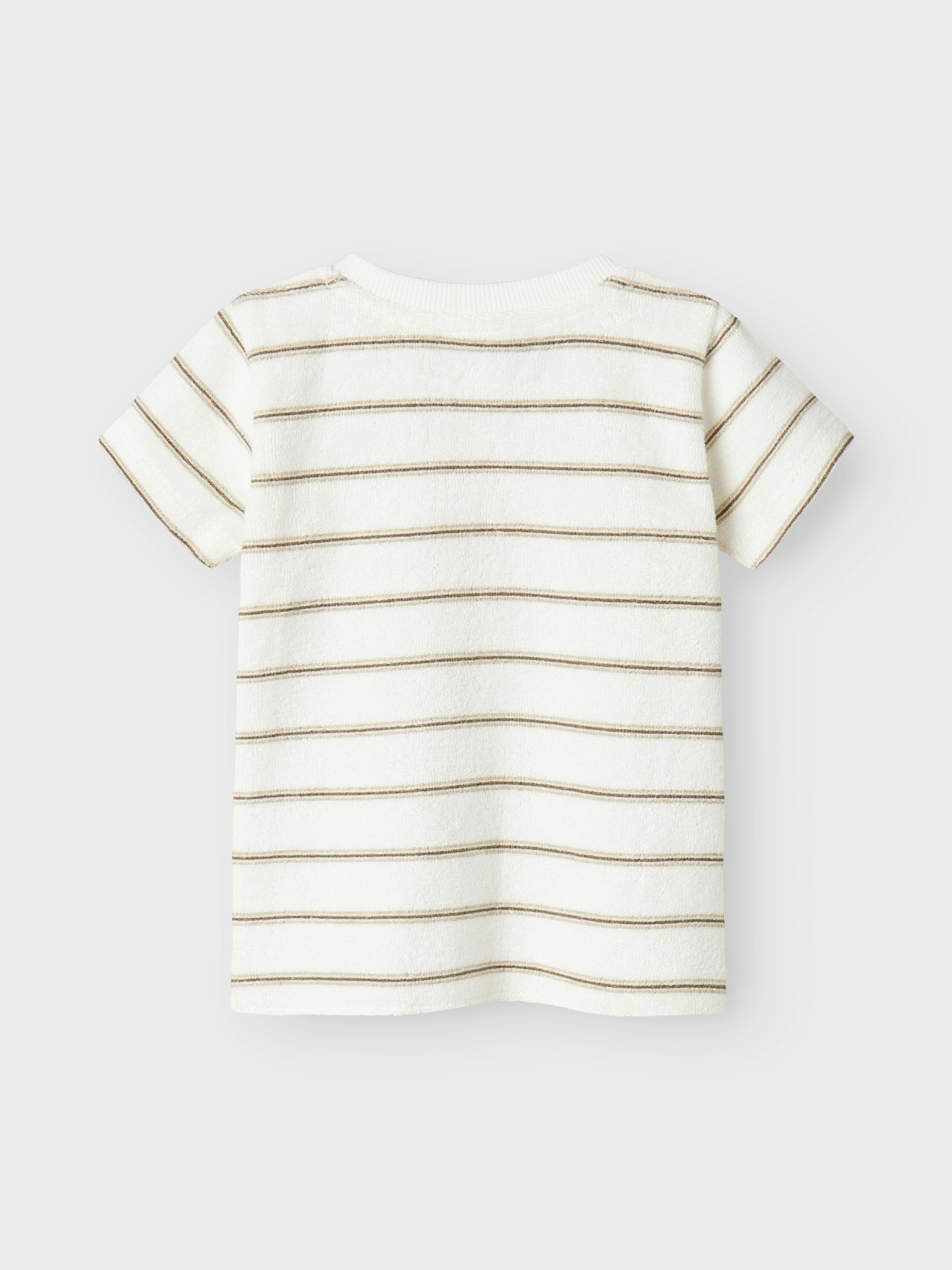 Camiseta Rayas Blanca Bebé