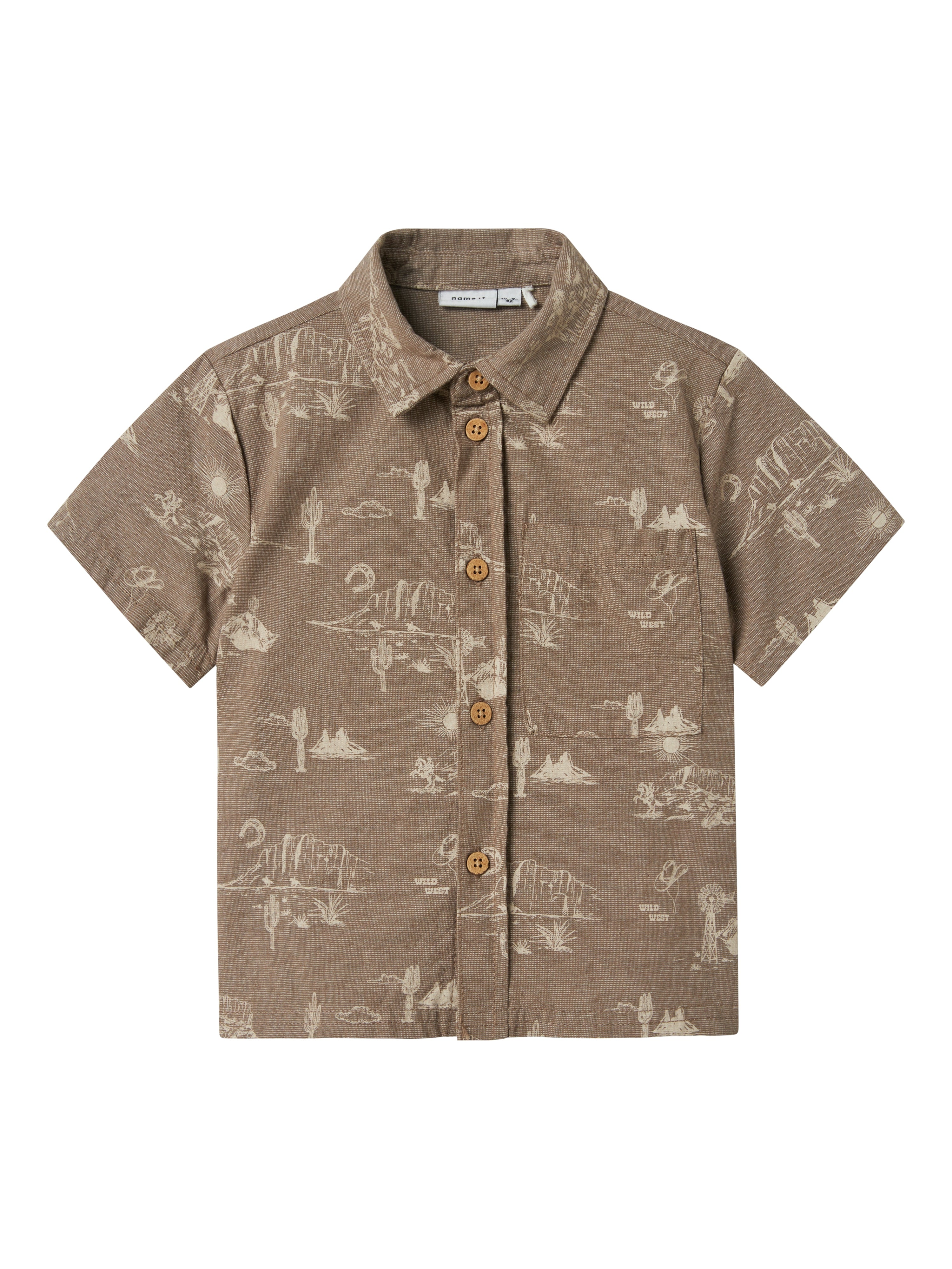 Camisa Mountain Marrón