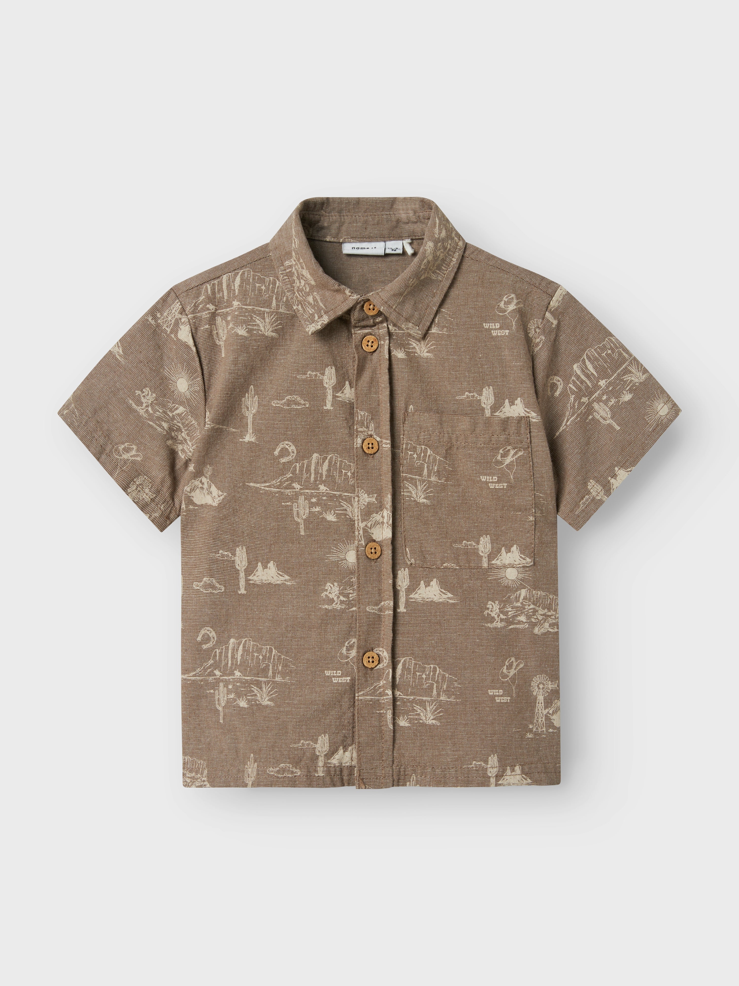 Camisa Mountain Marrón