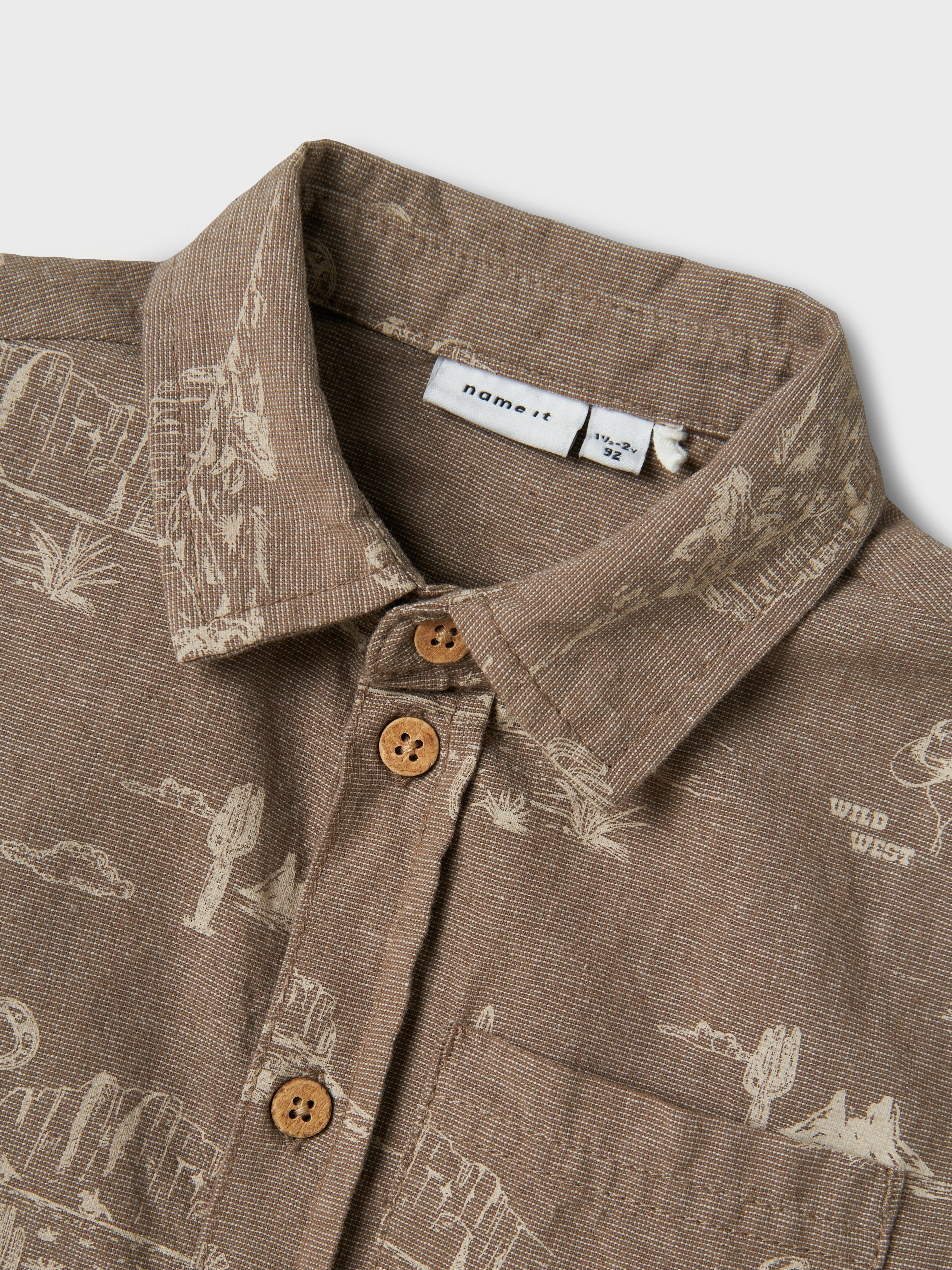 Camisa Mountain Marrón