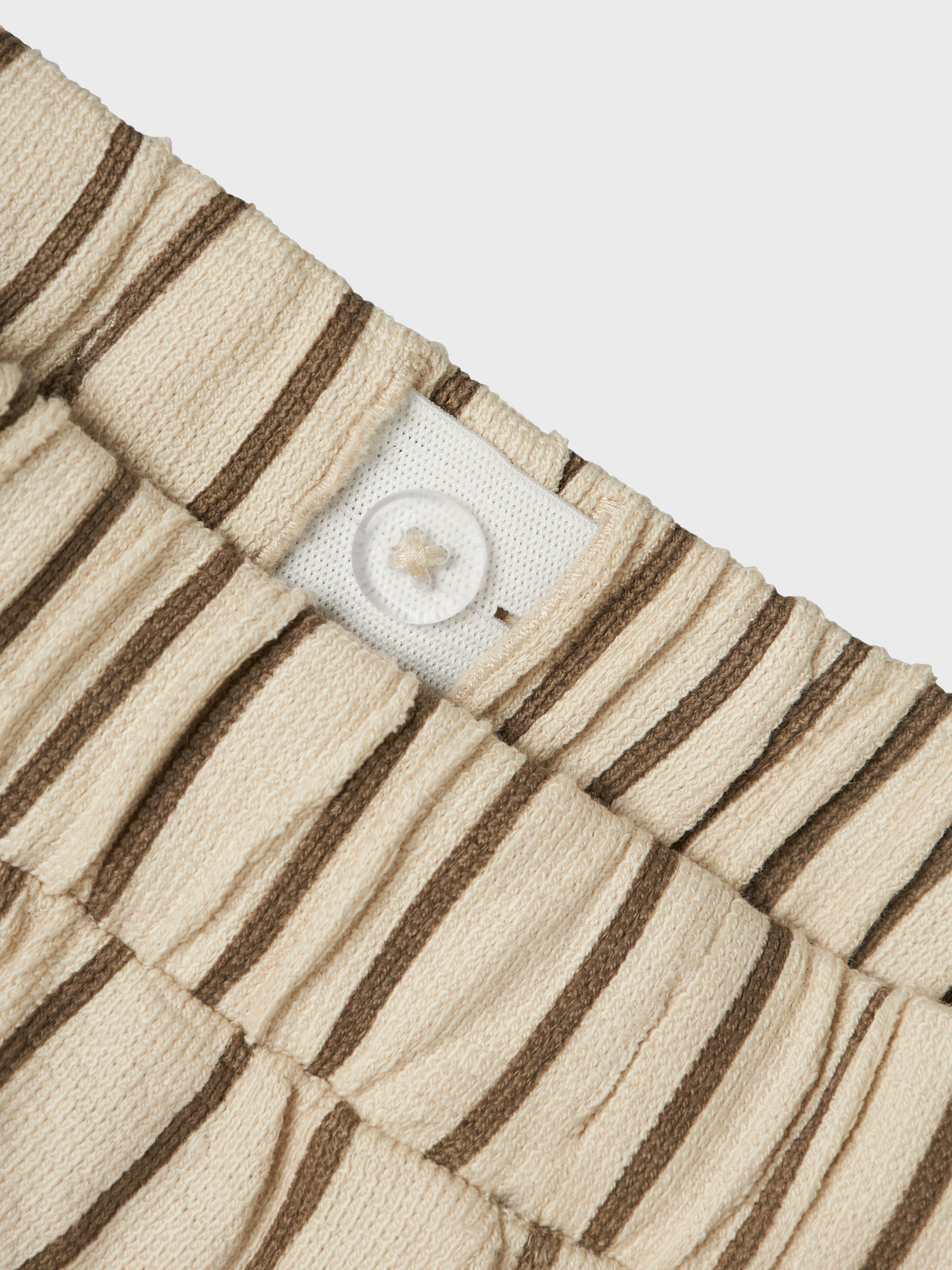 Short Rayas Beige Mini