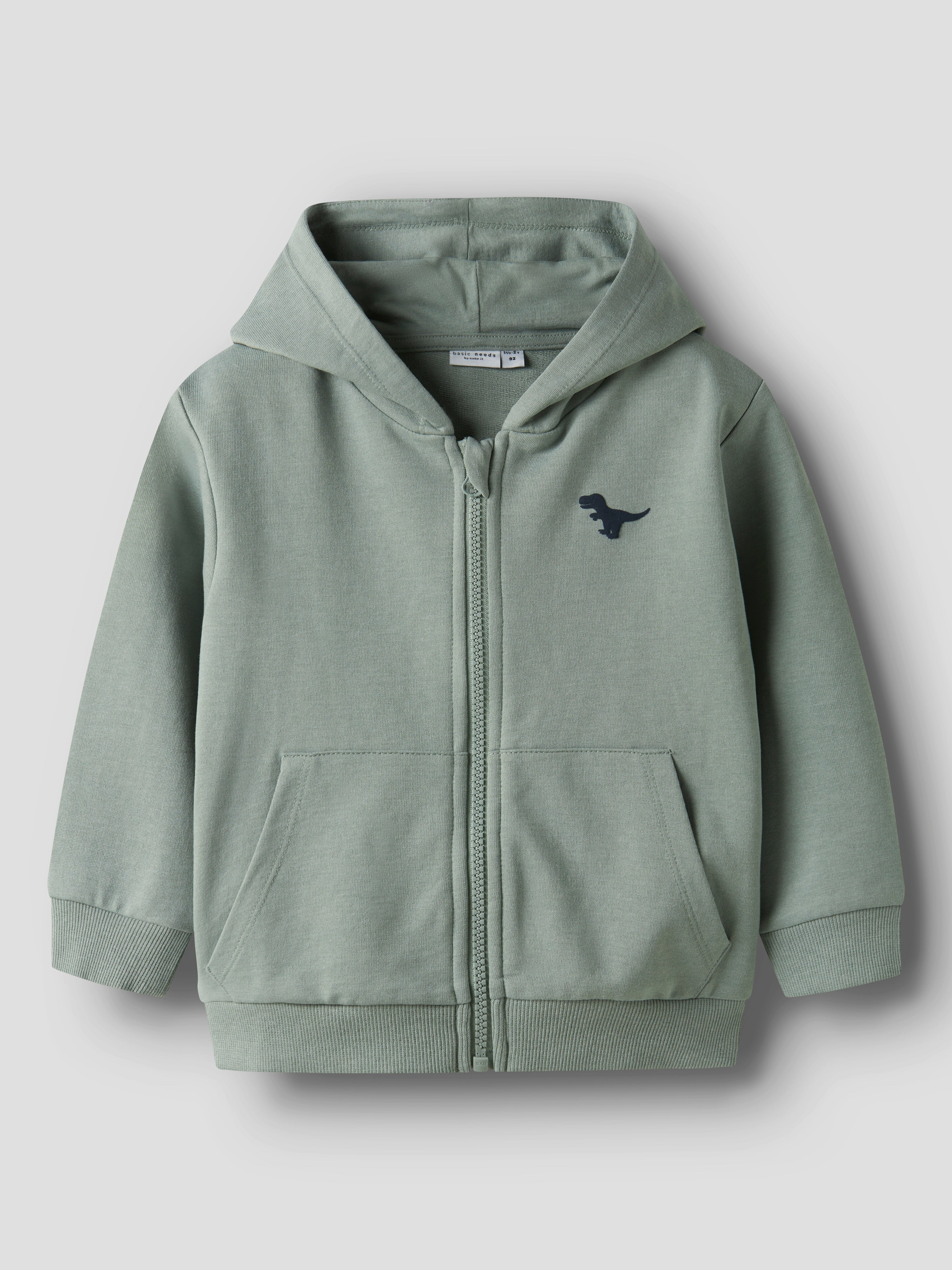 Sudadera Capucha Dino Verde