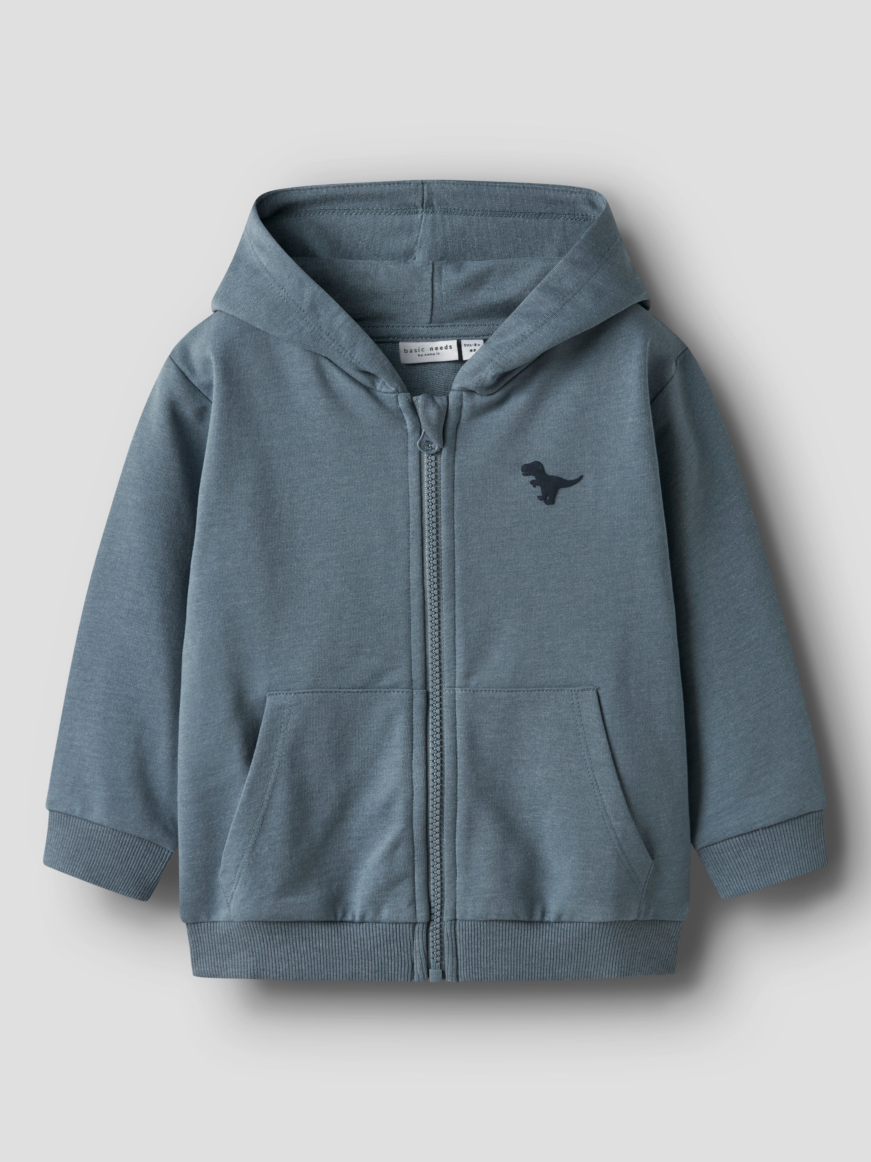 Sudadera Capucha Dino Azul