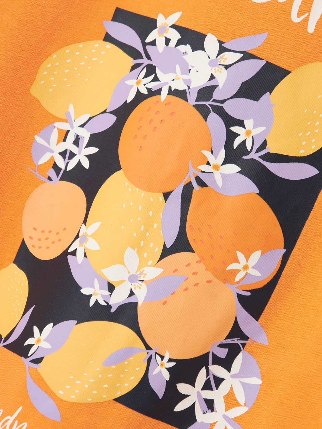 Camiseta Day Dreaming Naranja Kid