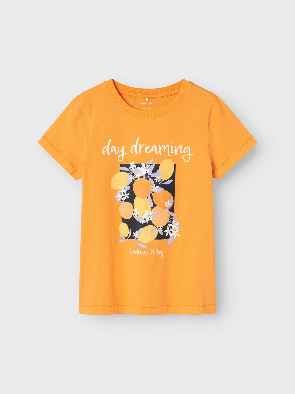 Camiseta Day Dreaming Naranja Kid