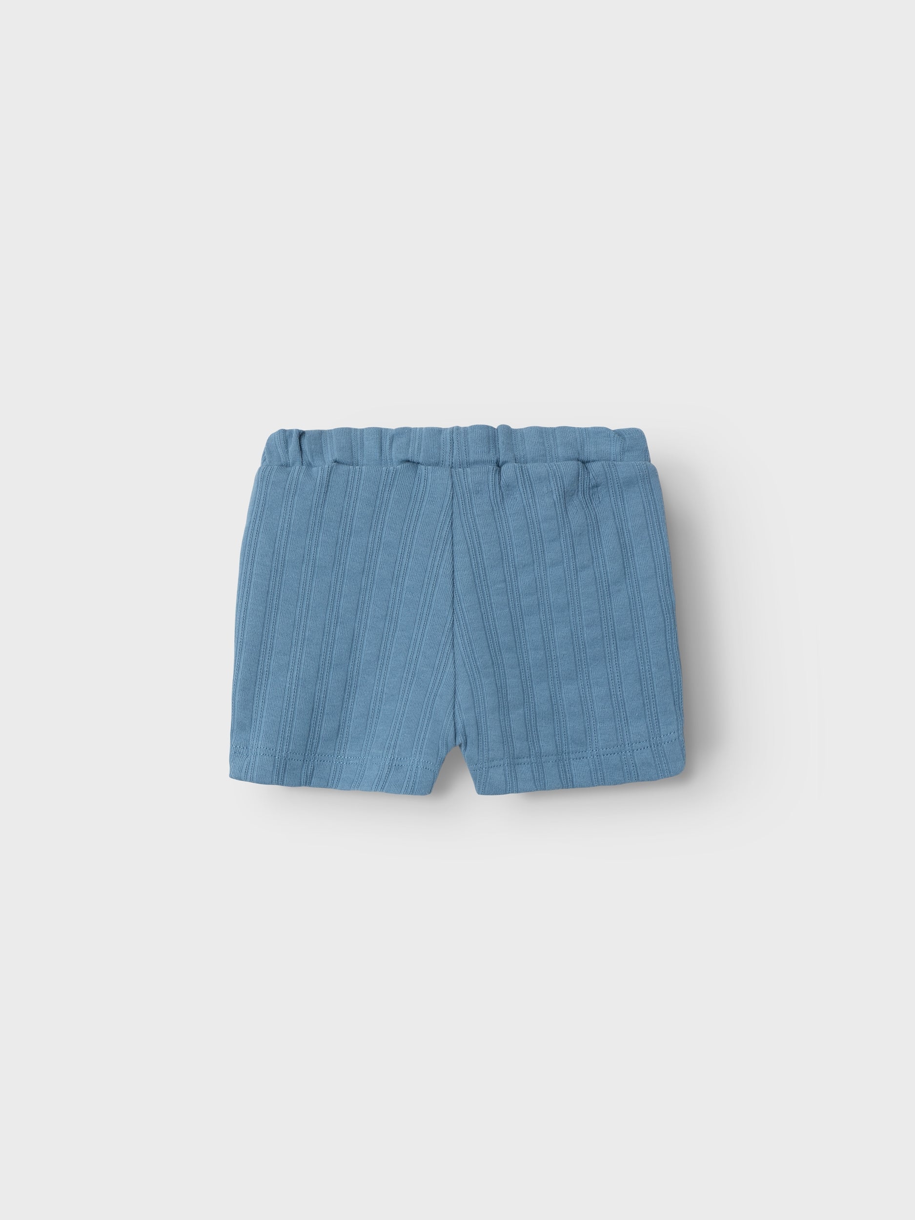 Short Algodón Bebé Azul