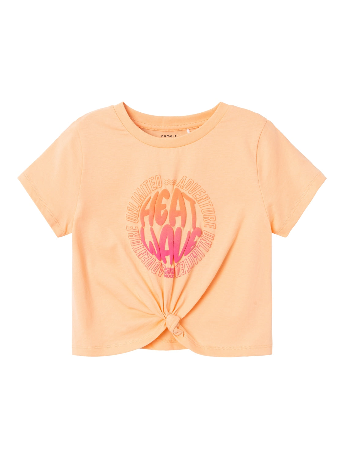 Camiseta Heat Wave Nudo Papaya