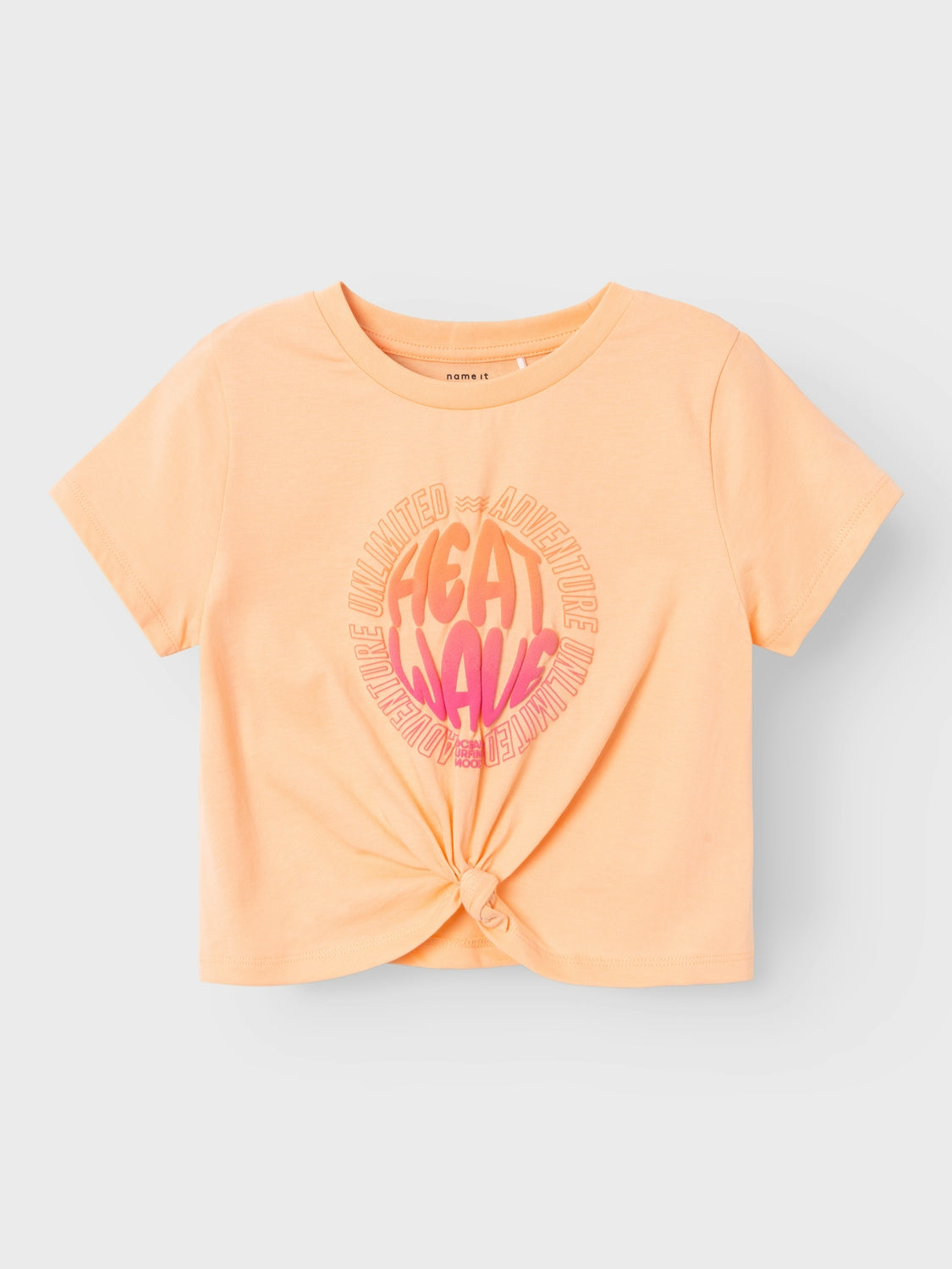 Camiseta Heat Wave Nudo Papaya