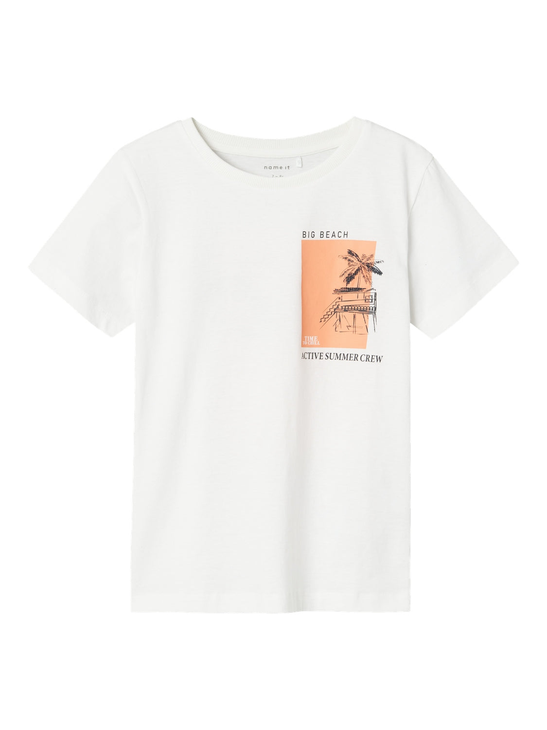 Camiseta Big Beach Blanca