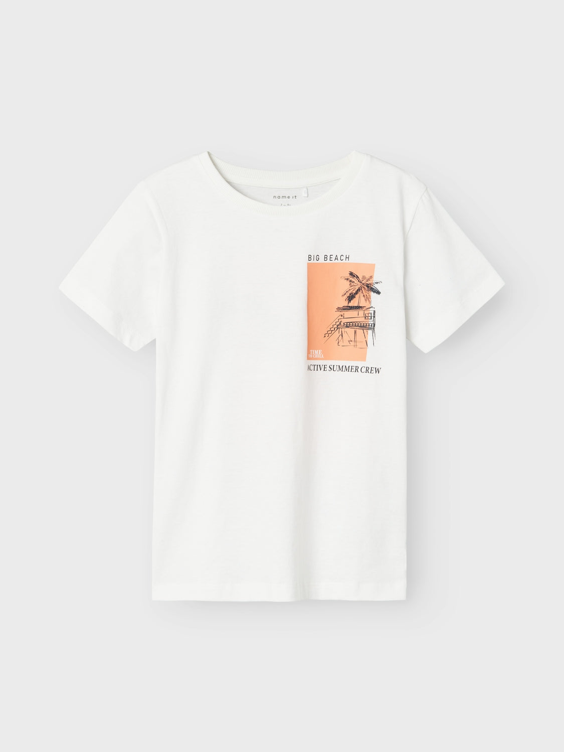 Camiseta Big Beach Blanca
