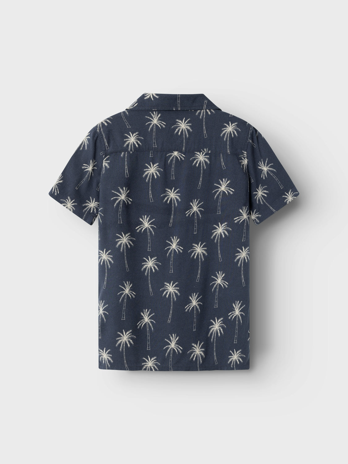 Camisa Palmeras Marino Kid