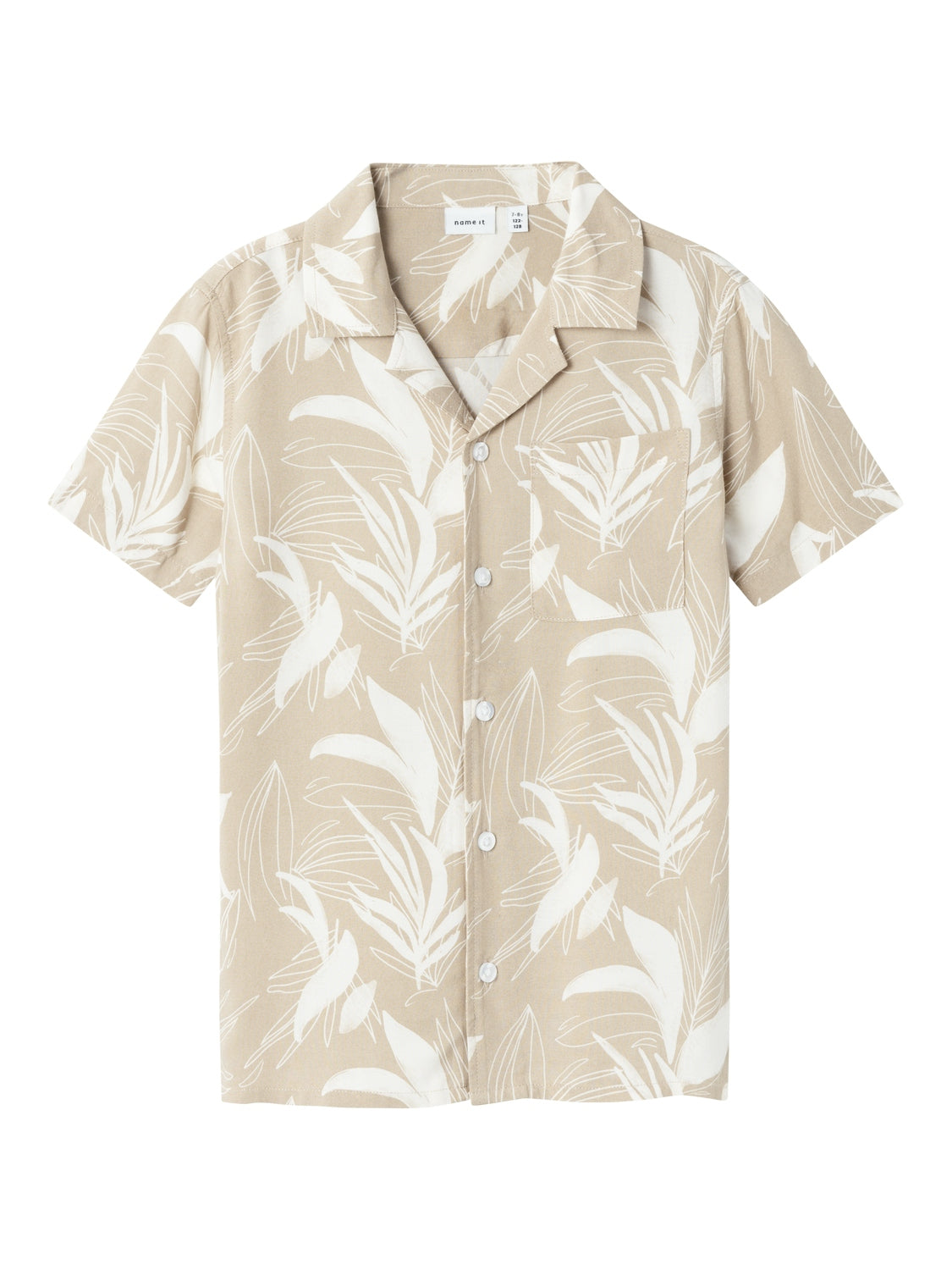 Camisa Hojas Cashmere Kid