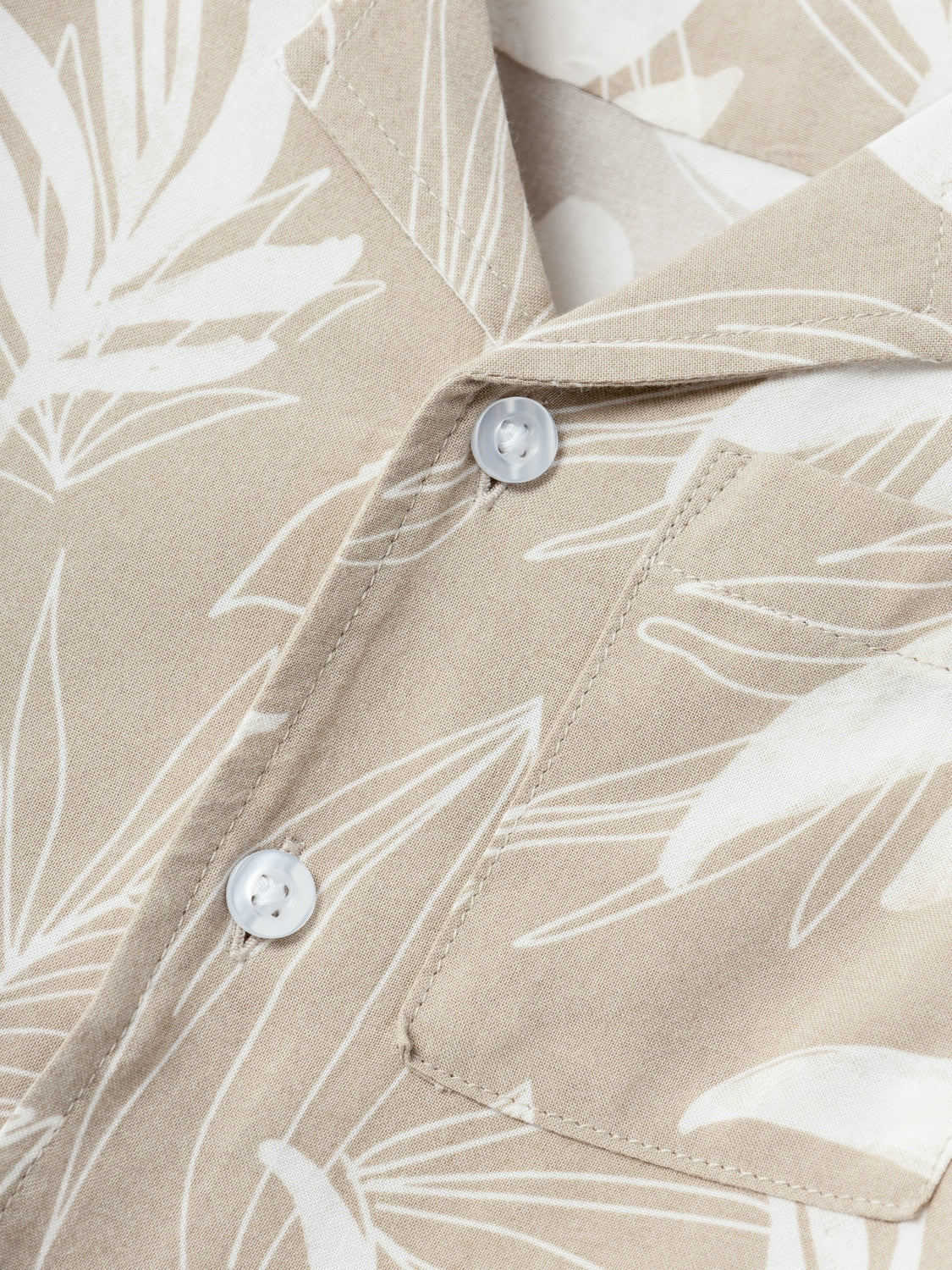 Camisa Hojas Cashmere Mini