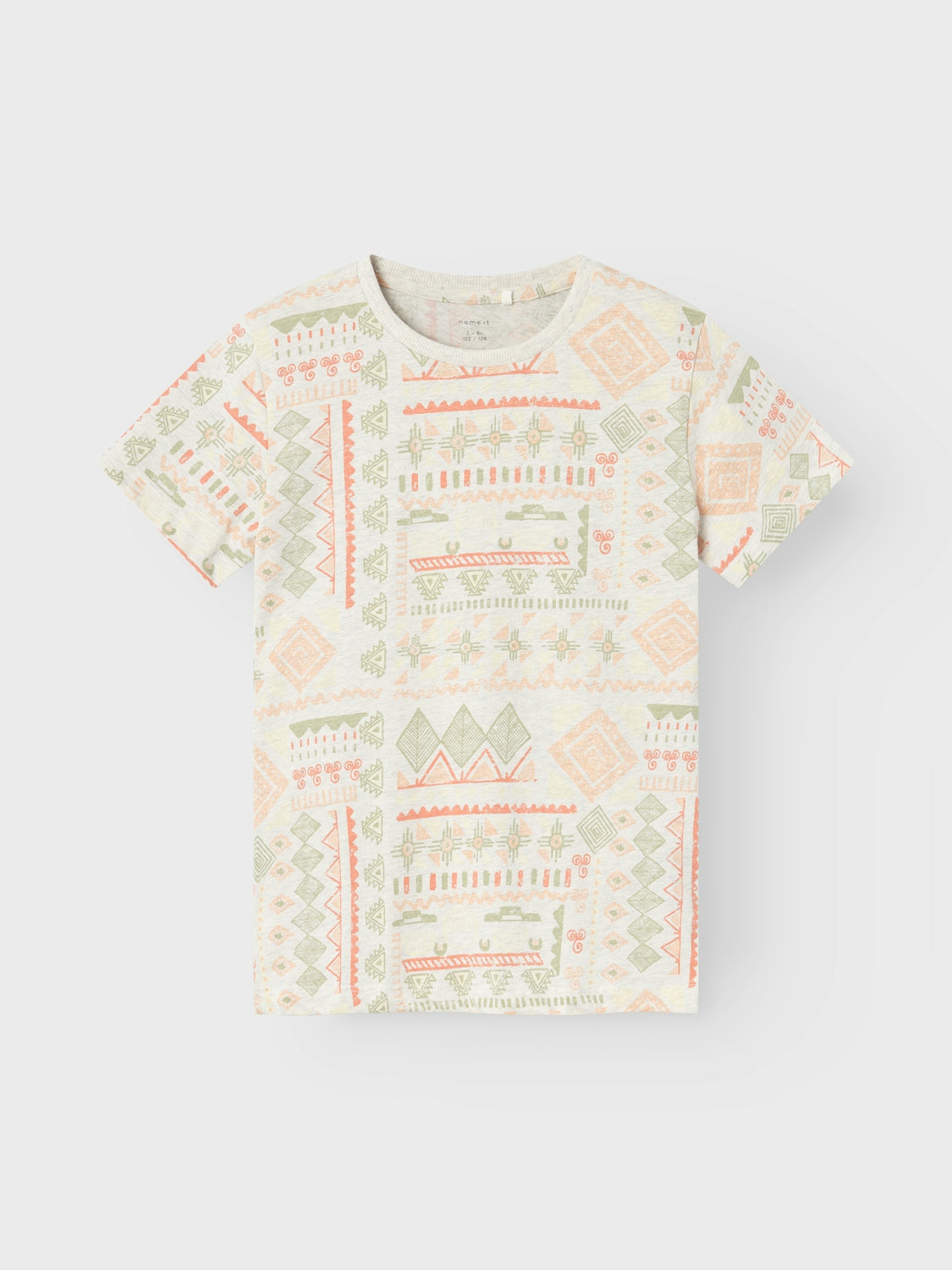 Camiseta Étnica Beige