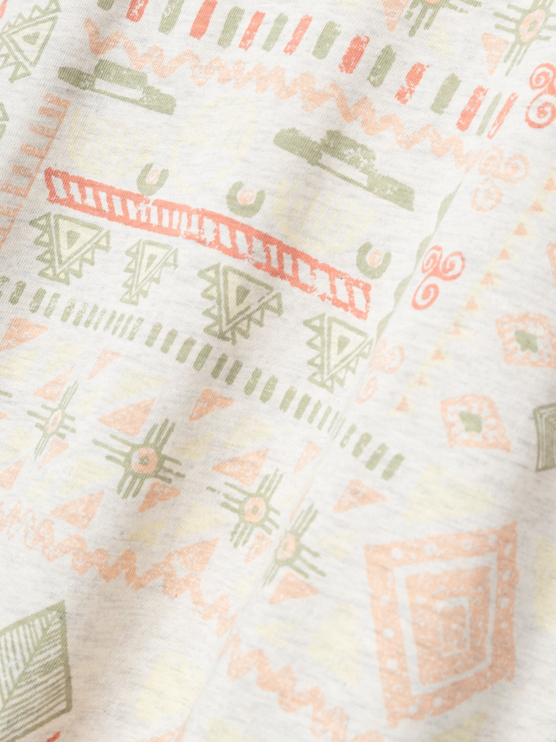 Camiseta Étnica Beige