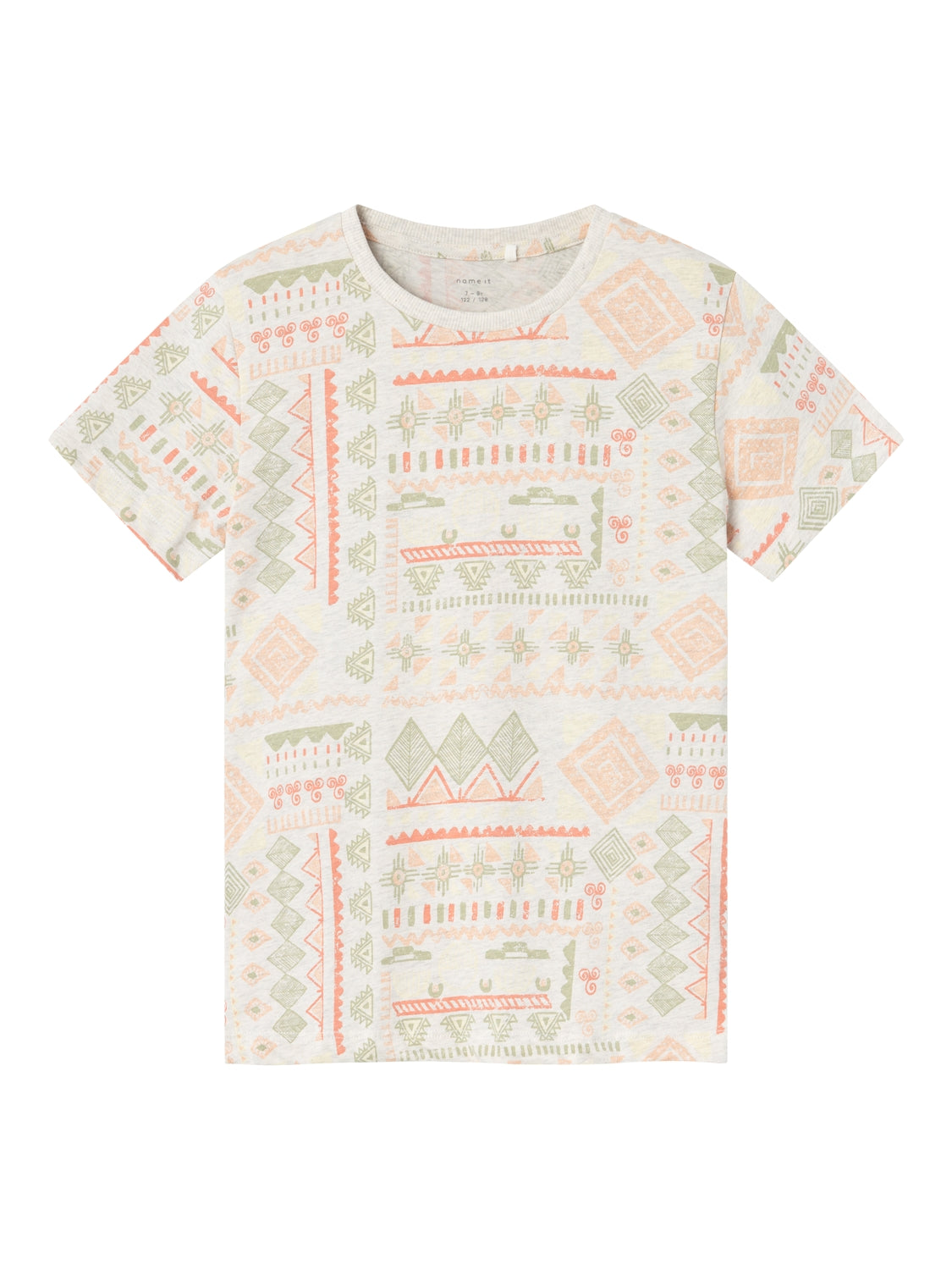 Camiseta Étnica Beige