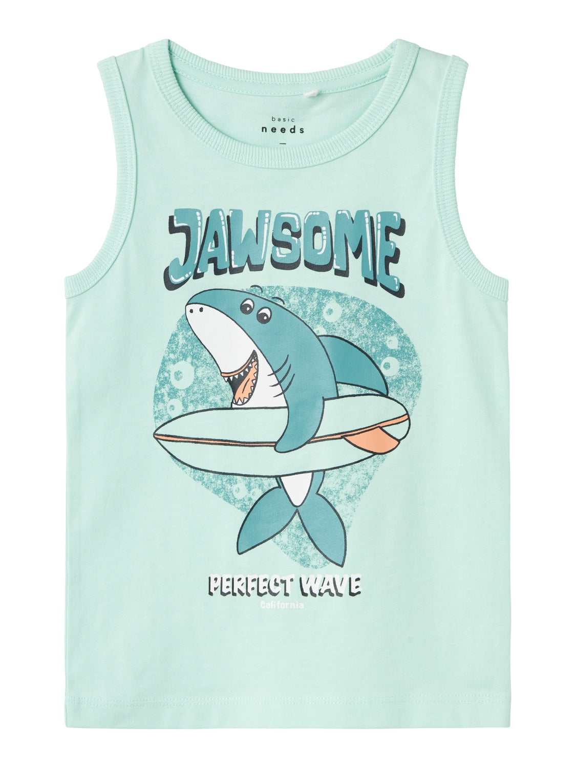 Camiseta Tirantes Jawsome Verde Agua