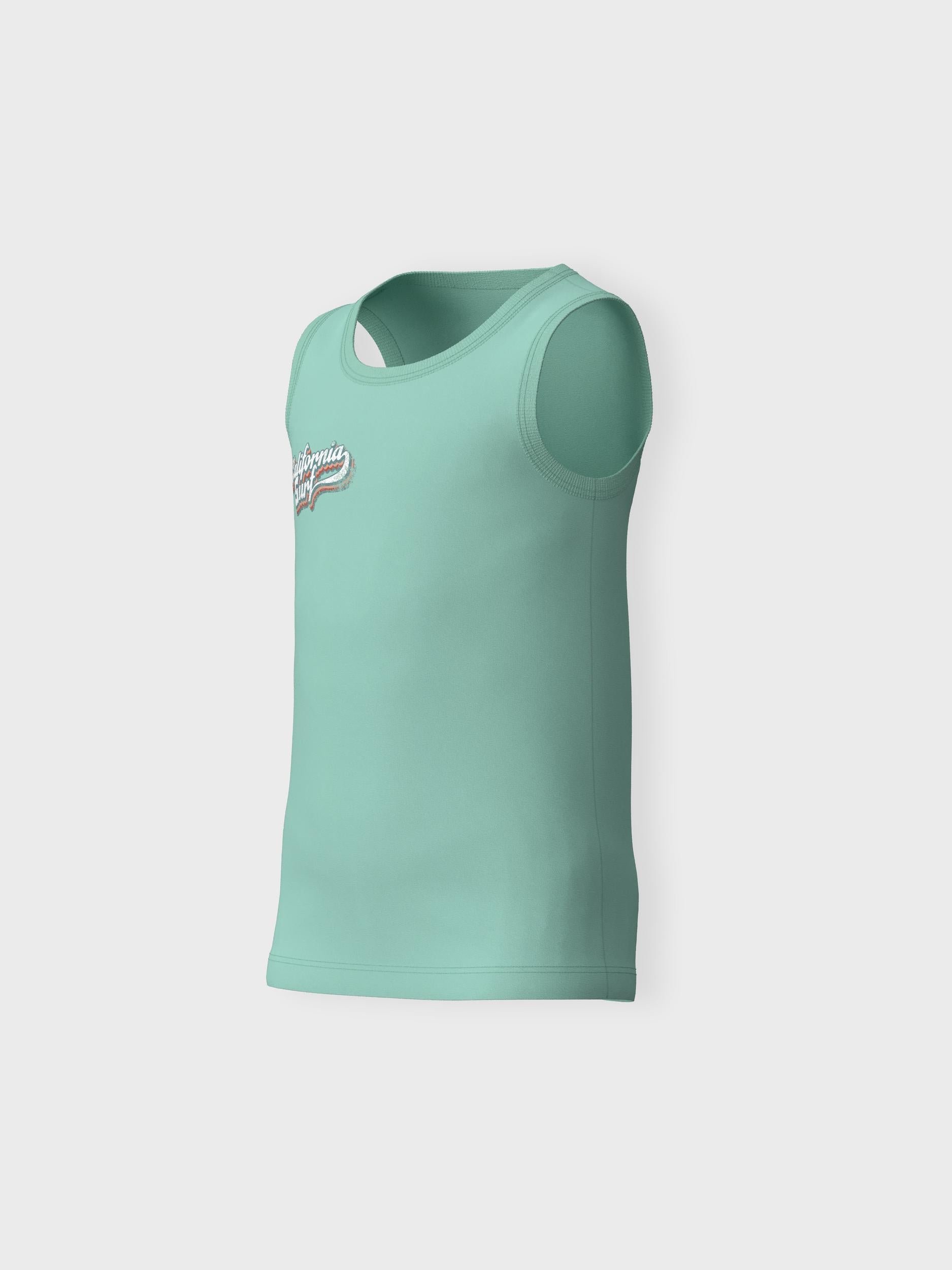Camiseta Tirantes Verde Agua