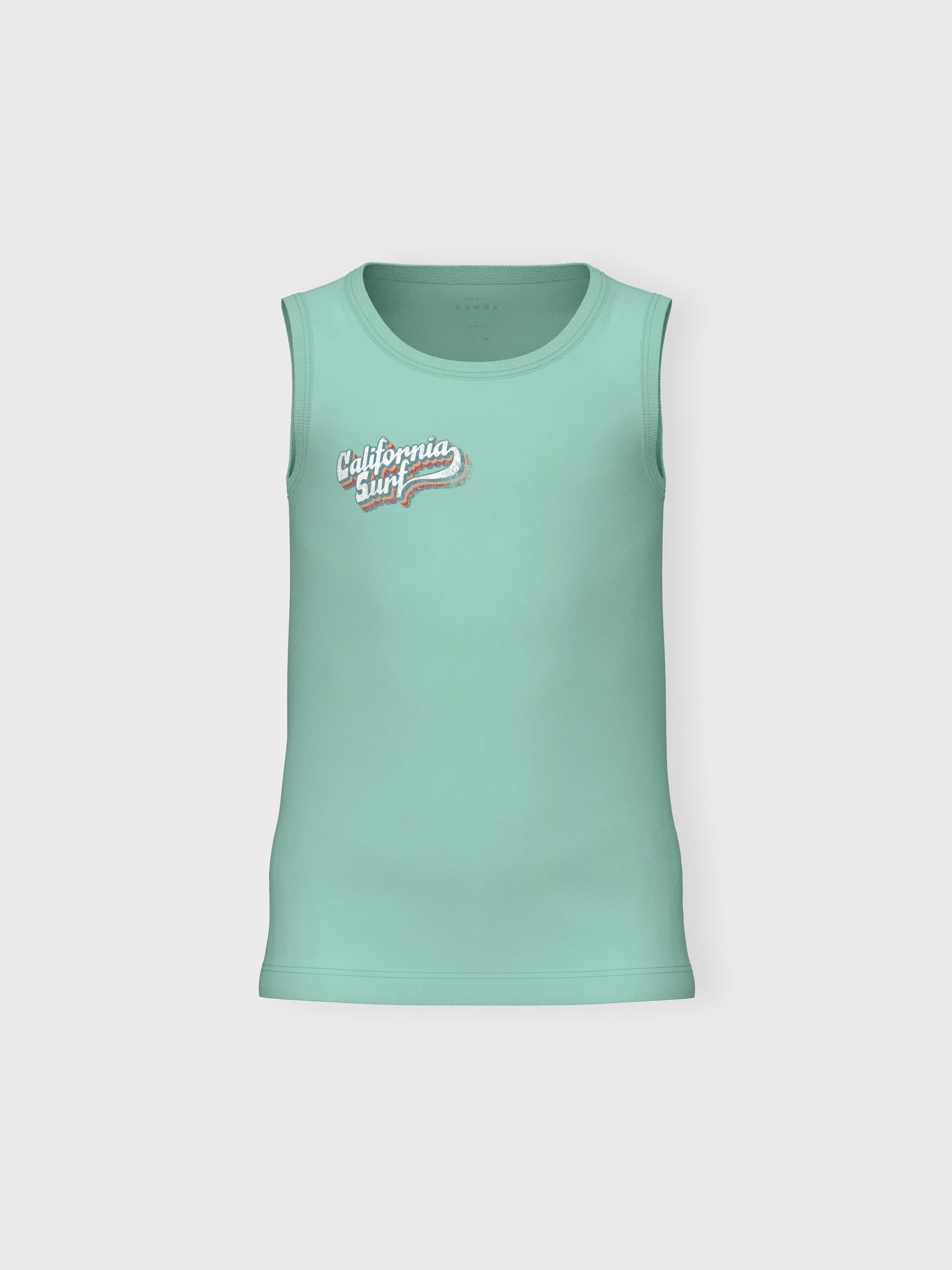 Camiseta Tirantes Verde Agua