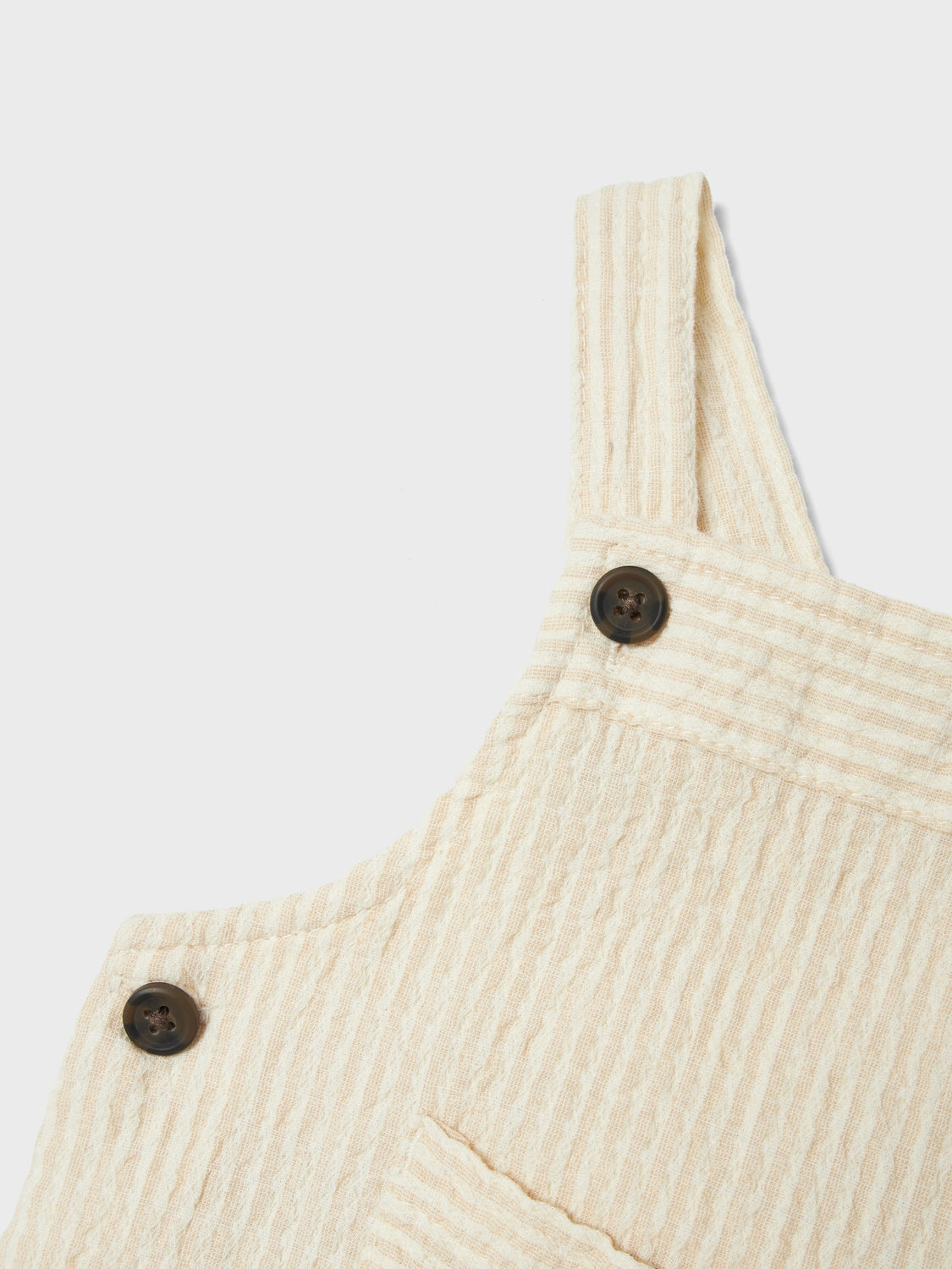 Peto Bebé Rayas Beige
