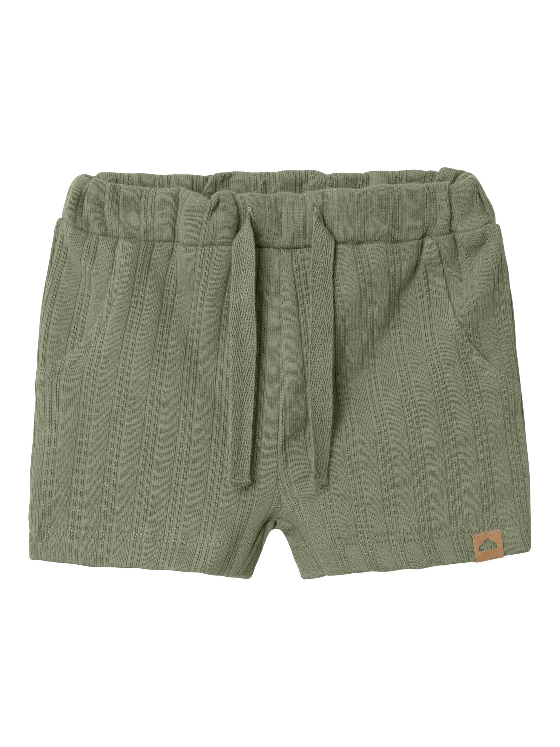 Short Algodón Bebé Verde