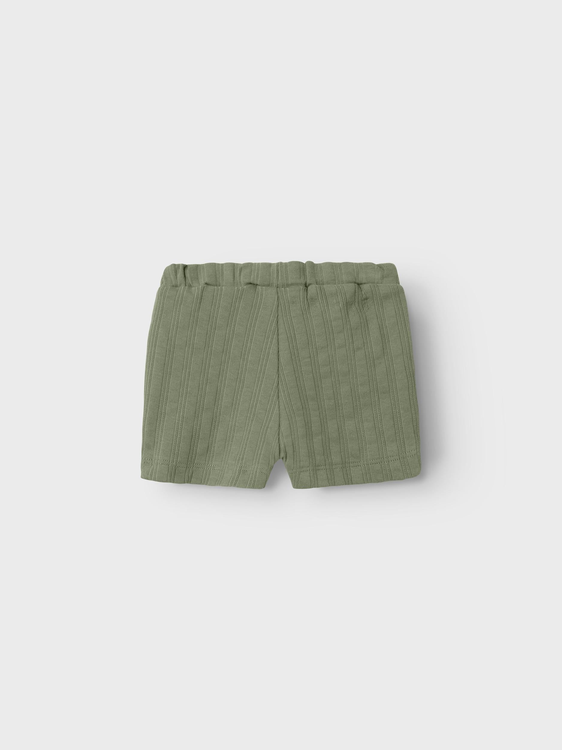 Short Algodón Bebé Verde