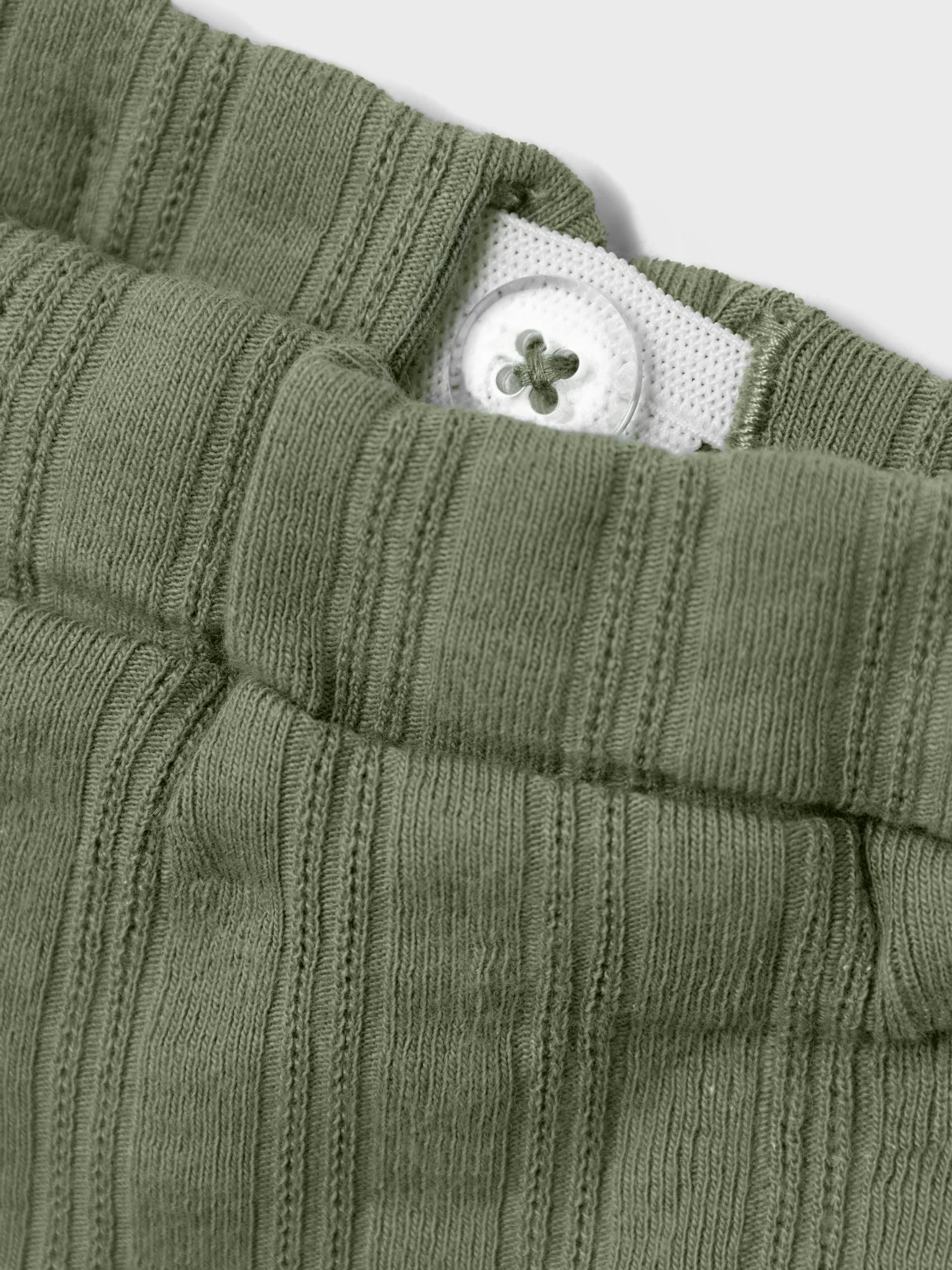 Short Algodón Bebé Verde