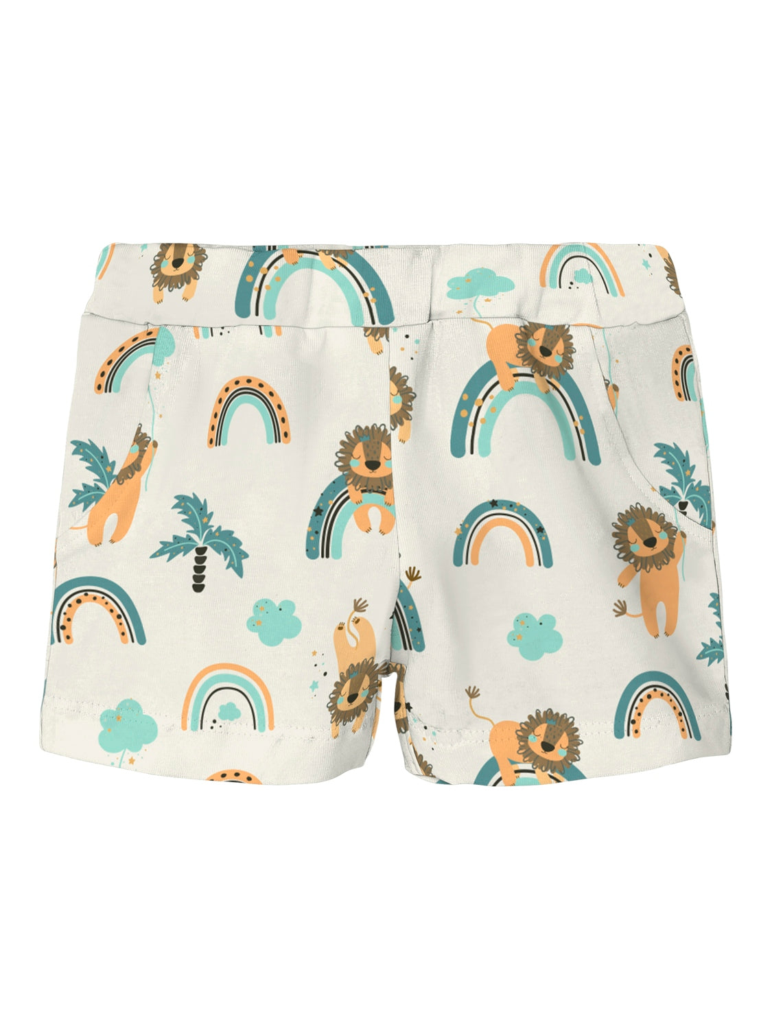 Short Bebé Leon Blanco