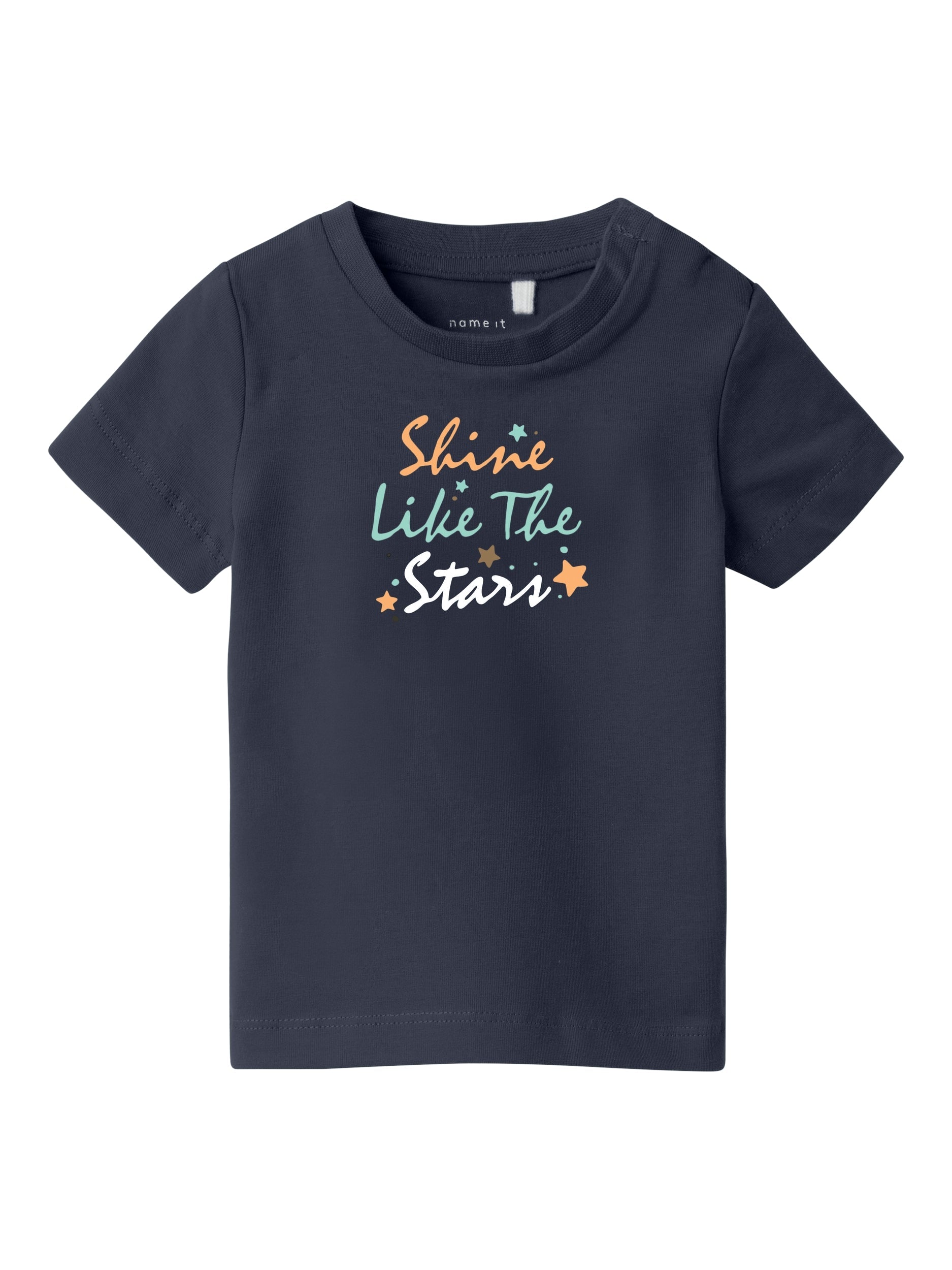 Camiseta Shine Like The Star Marino