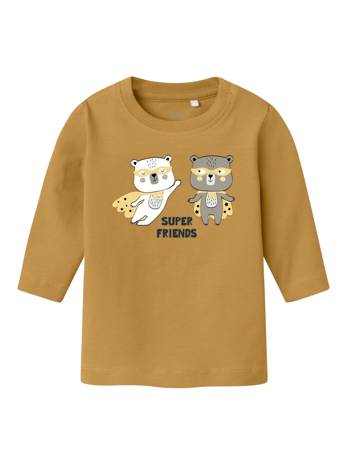 Camiseta Super Friends Mostaza