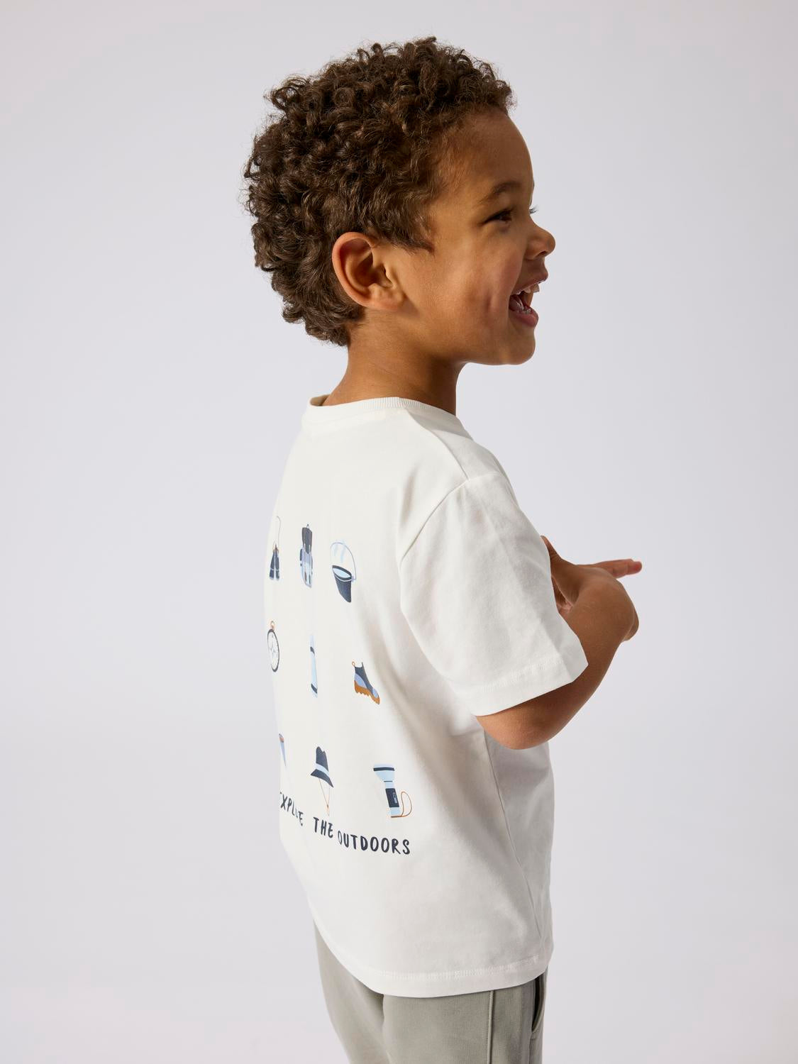 Camiseta Explore Blanca