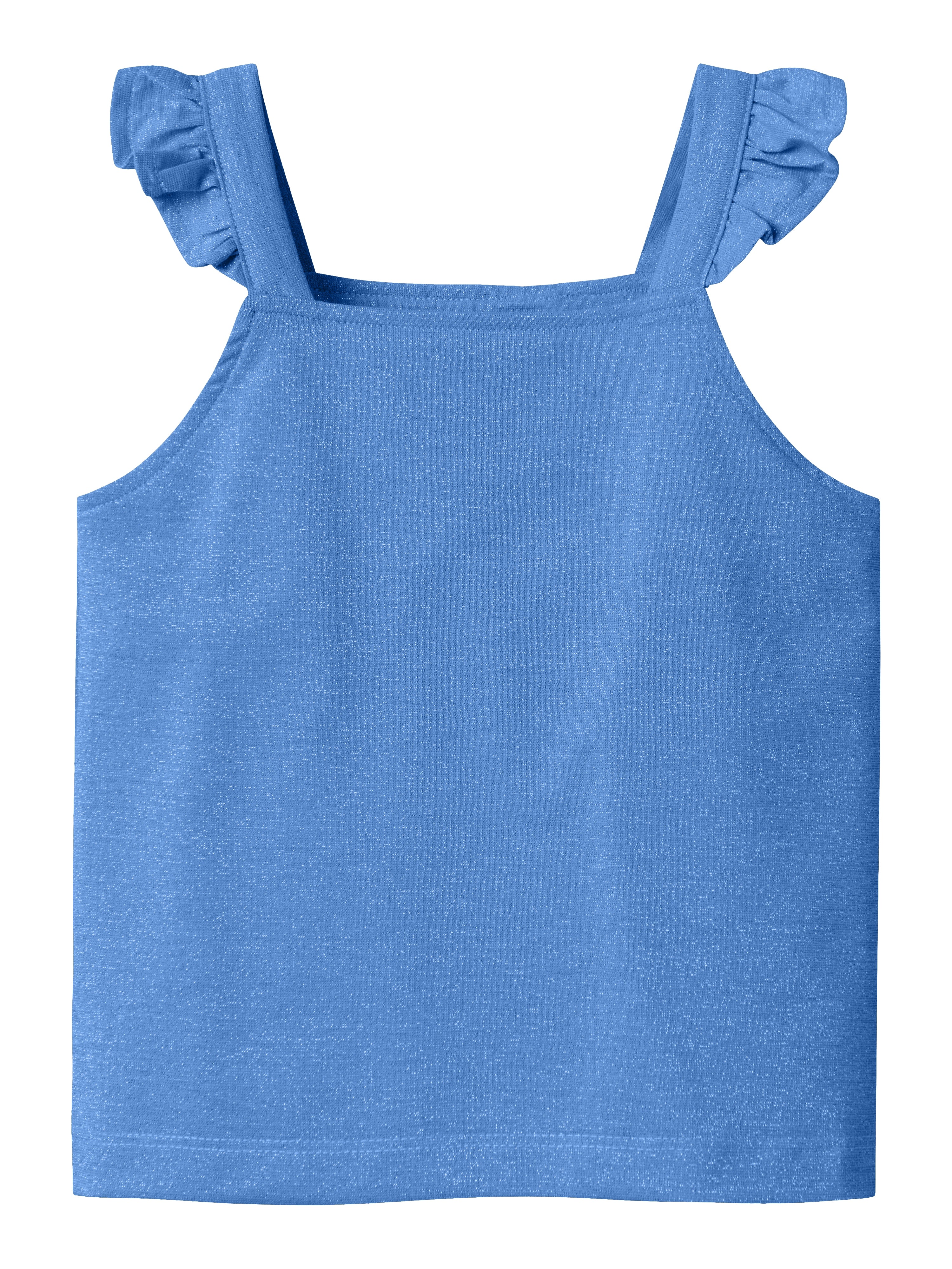 Top Metalizado Azul Mini