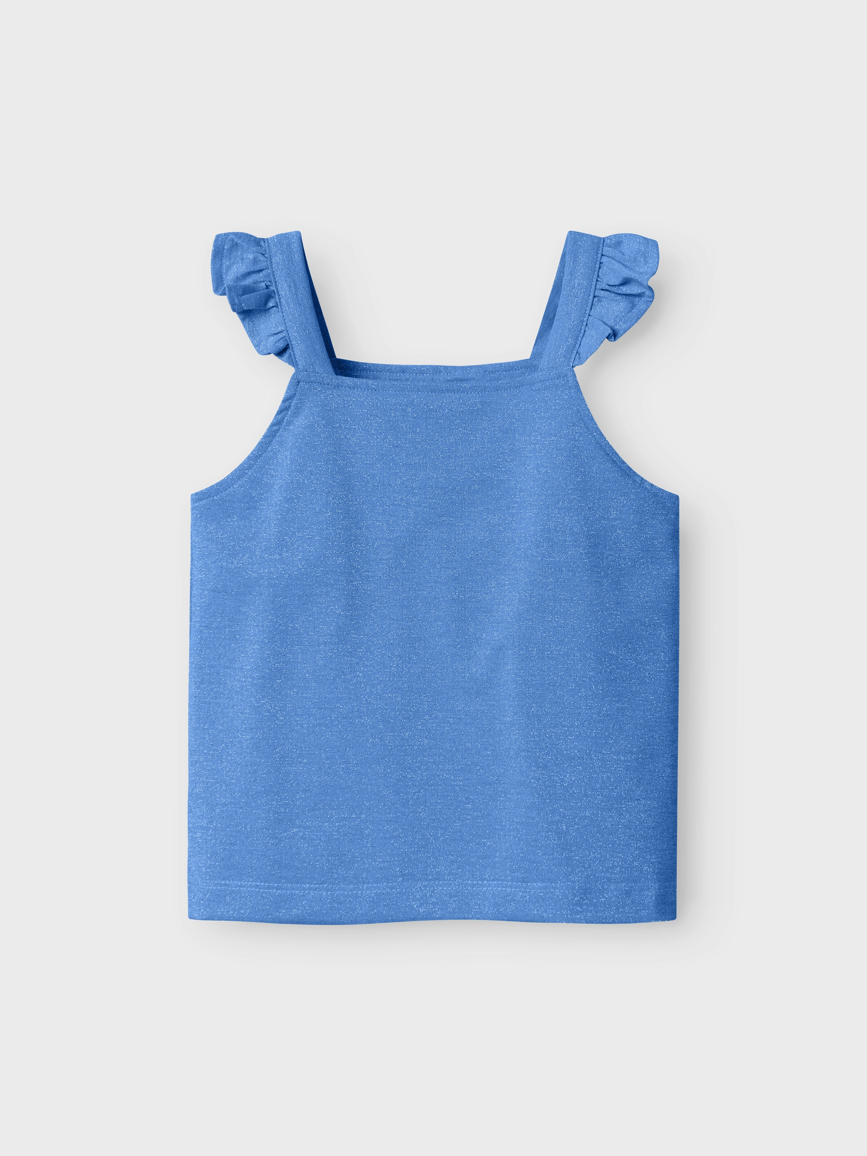 Top Metalizado Azul Mini