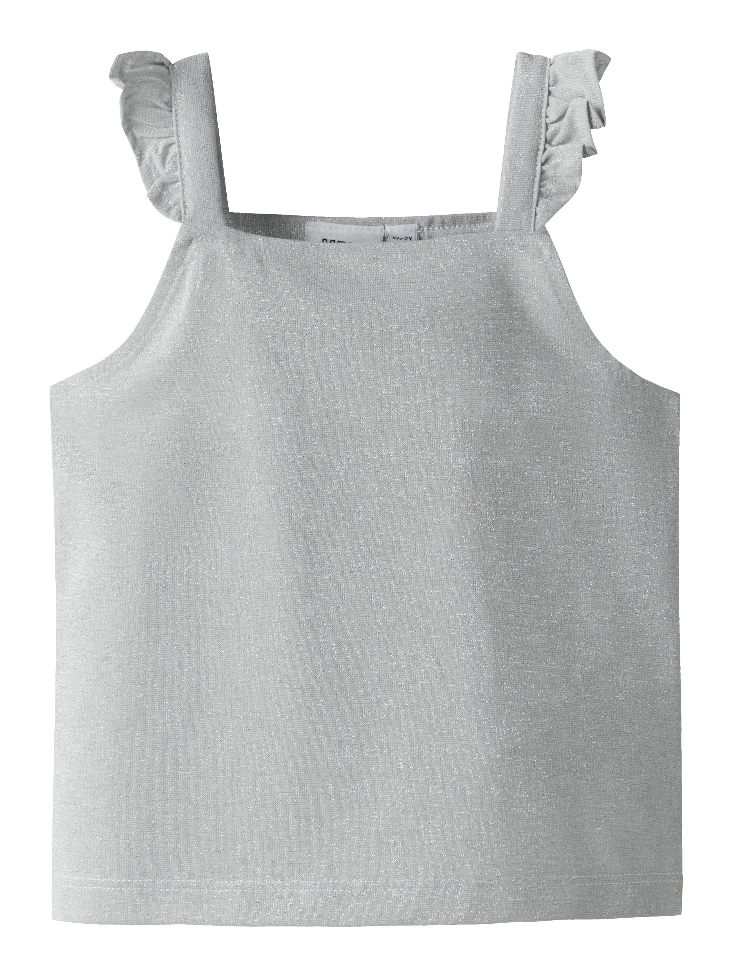 Top Metalizado Gris Mini