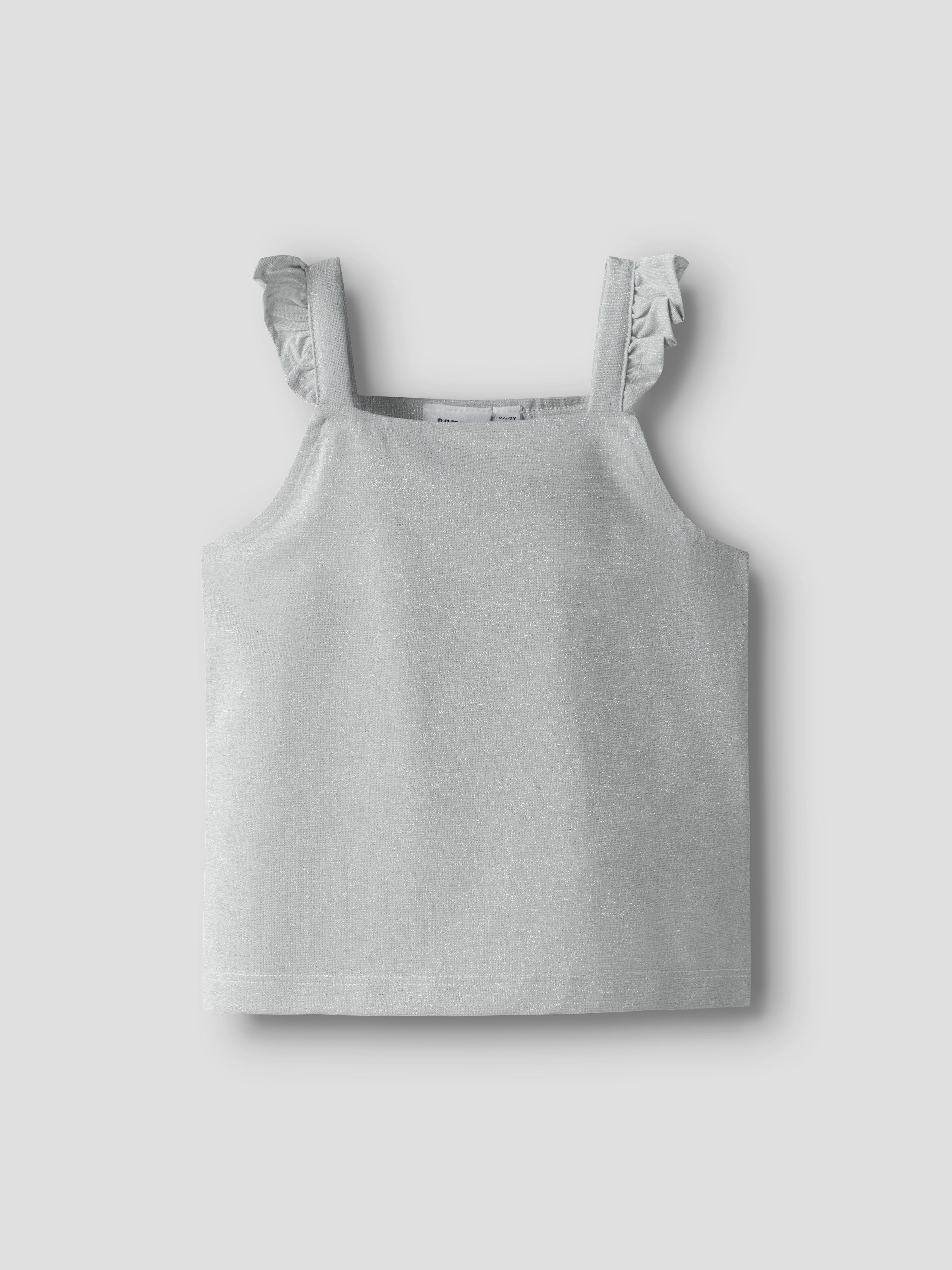 Top Metalizado Gris Mini
