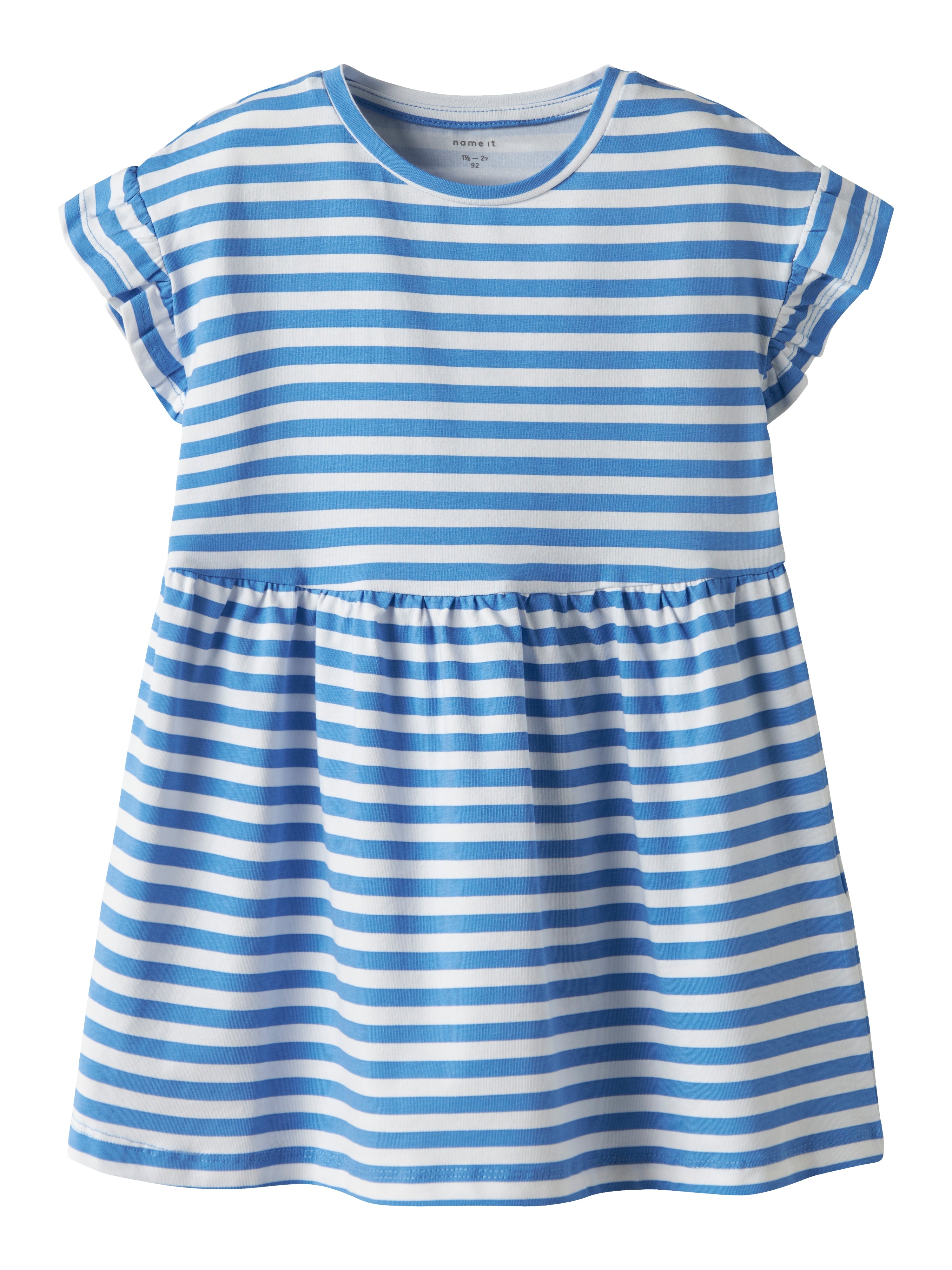 Vestido Joane Rayas Azul Mini