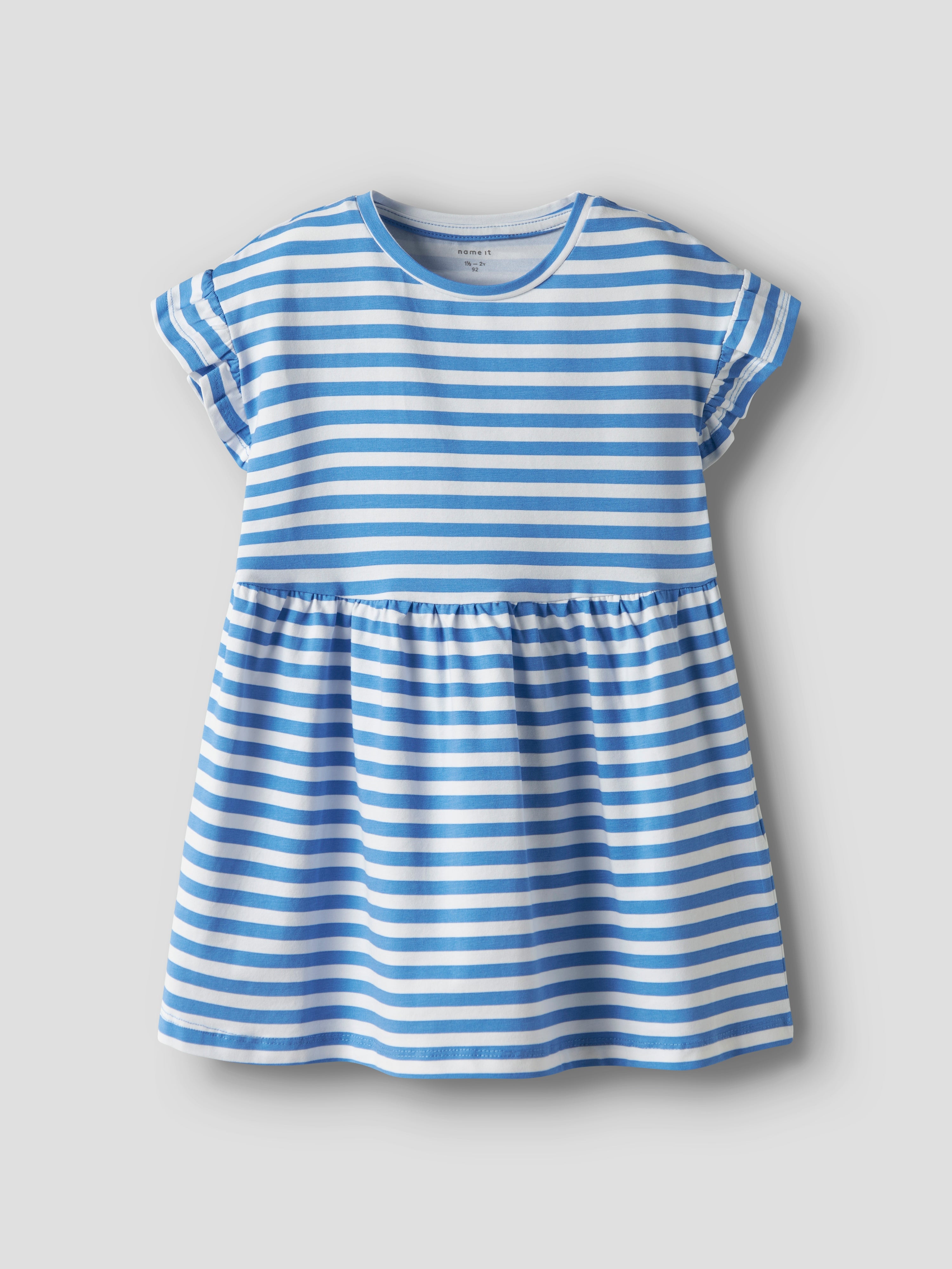 Vestido Joane Rayas Azul Mini