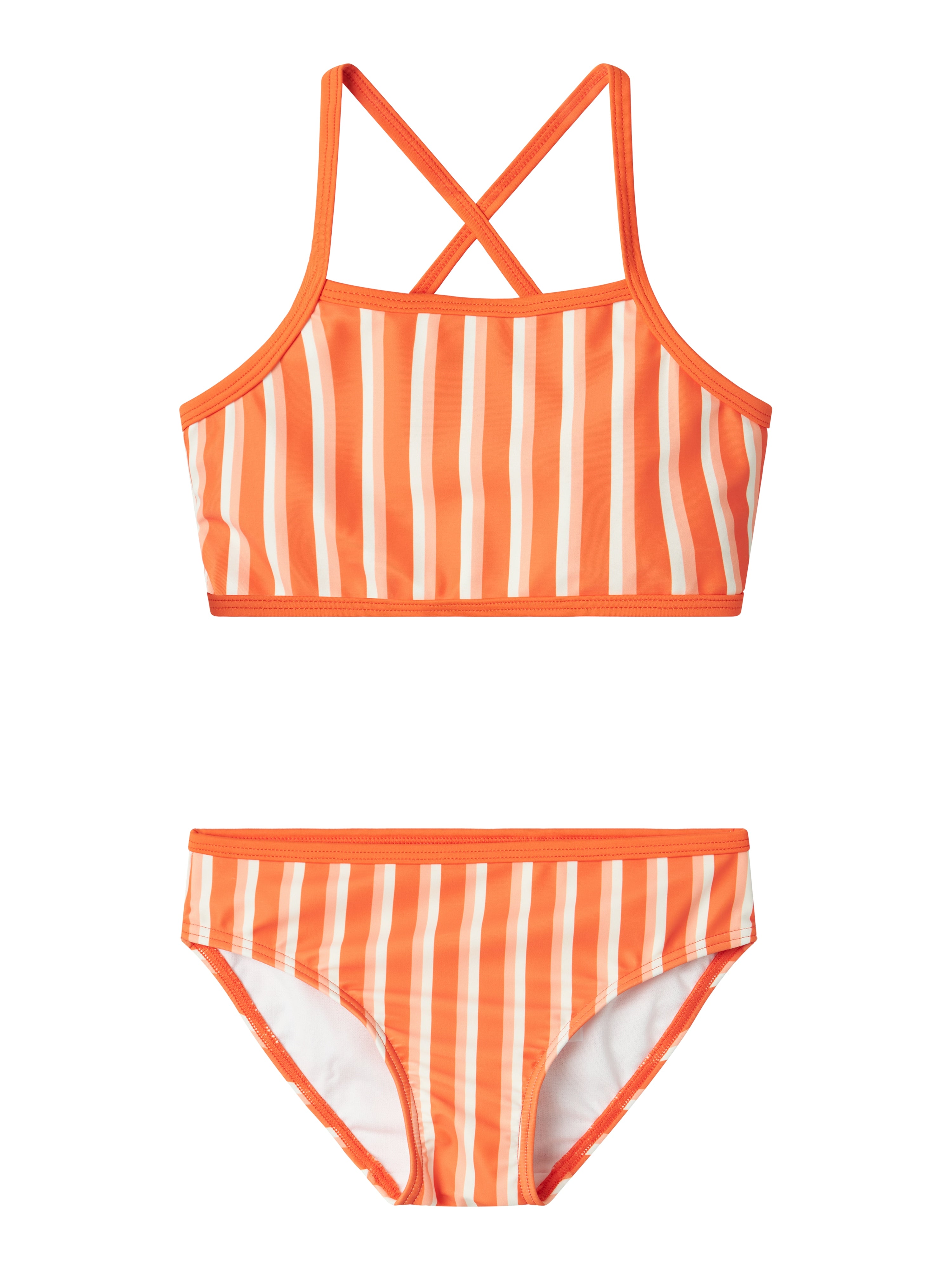 Bikini Cruzado Rayas Kid