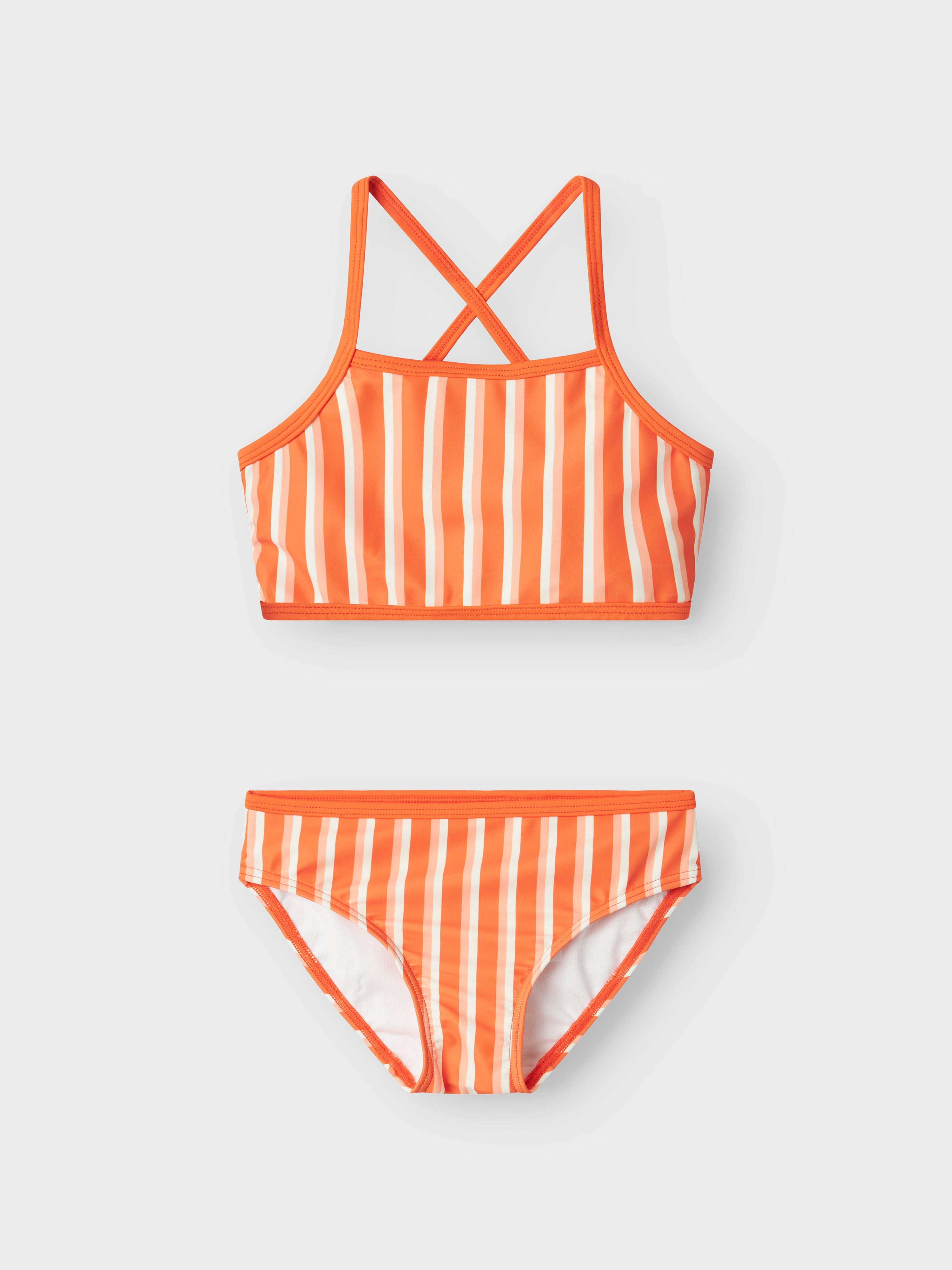 Bikini Cruzado Rayas Kid