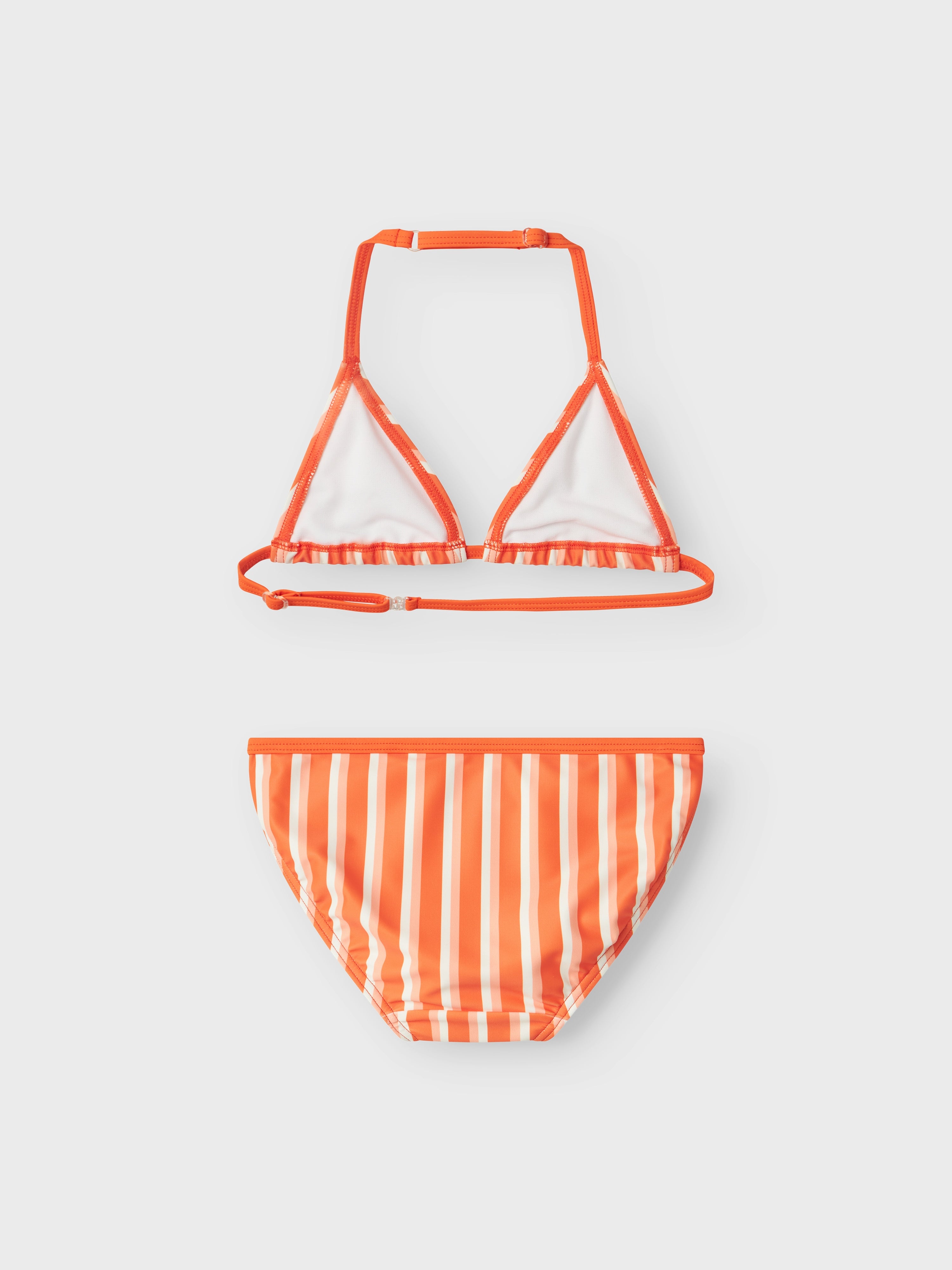 Bikini Rayas Naranja Kid