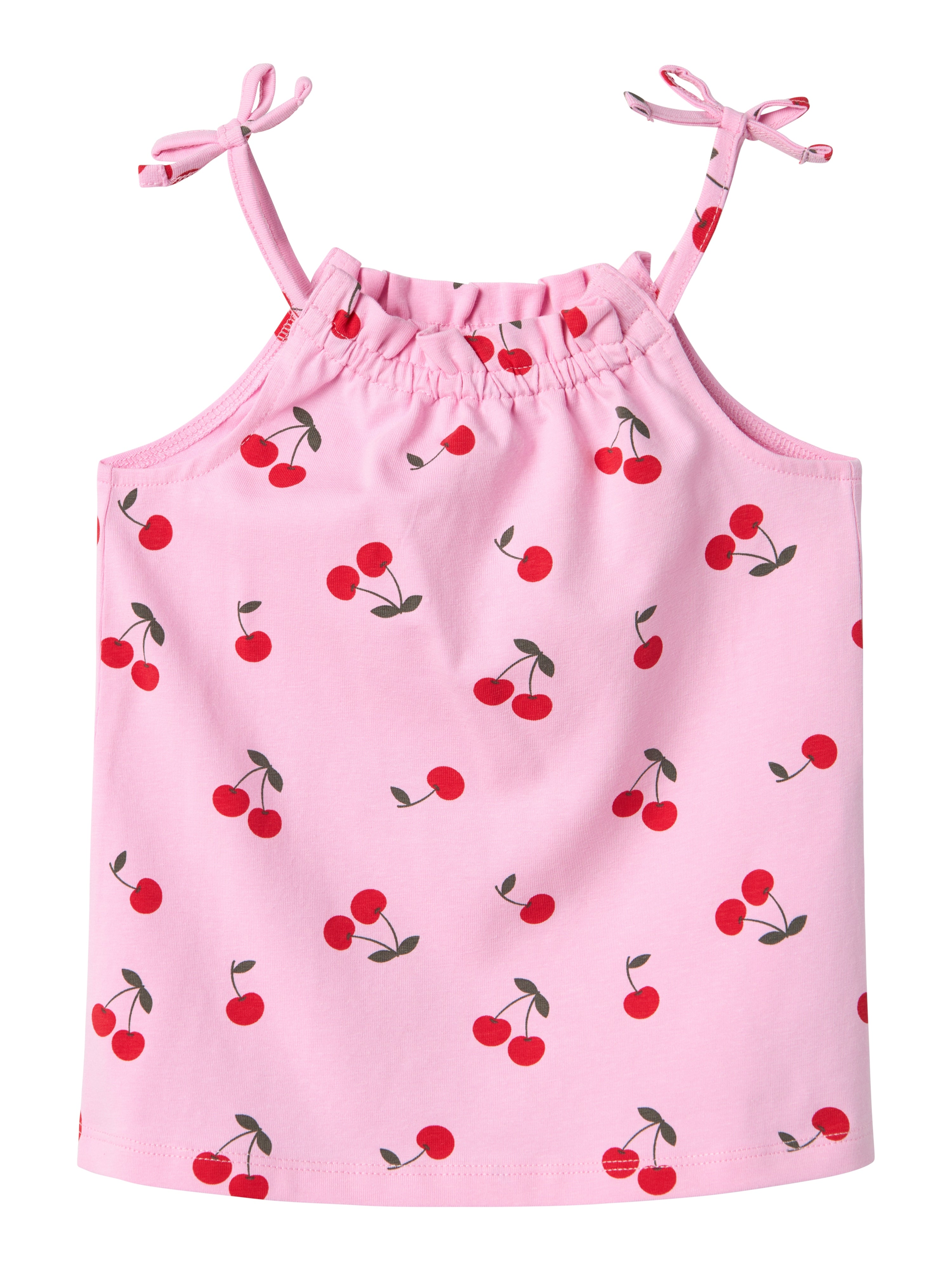 Camiseta Cereza Rosa Mini